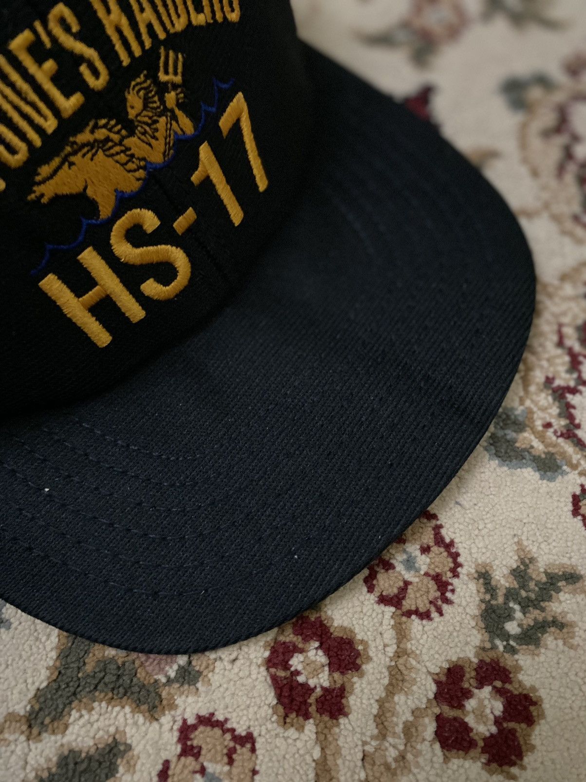Vintage Vintage Navy Unit Neptune Raiders HS-17 Trucker Hat Size ONE SIZE - 7 Thumbnail