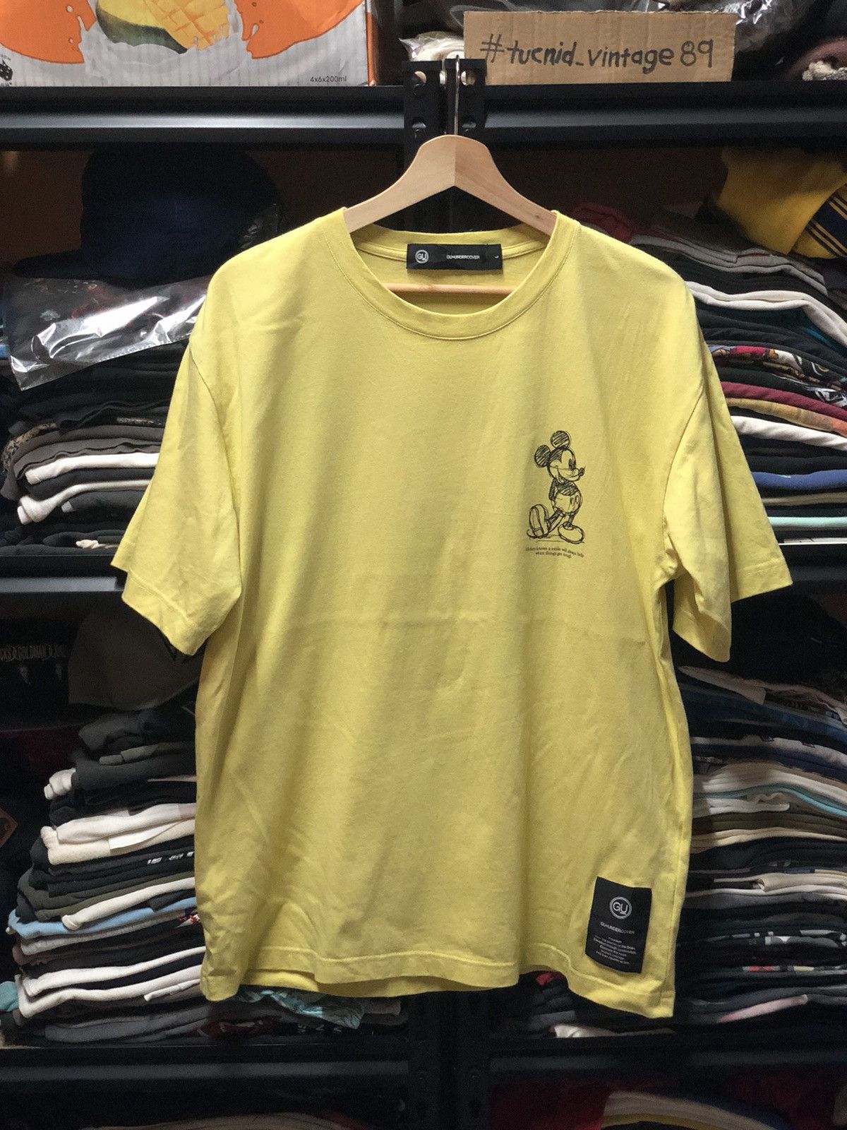 Disney × Japanese Brand × Undercover 💥Steal💥Mickey Mouse X Gu X Undercover Tshirt Size US L / EU 52-54 / 3 - 2 Thumbnail