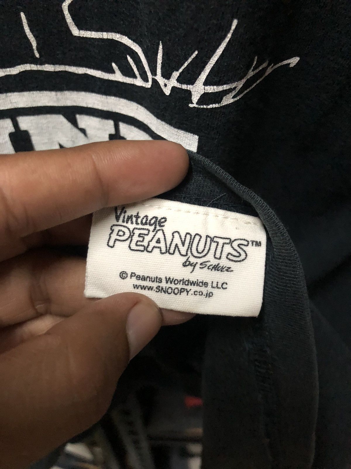 Japanese Brand × Number (N)ine × Peanuts Rare!! Vintage Number (N)ine X Snoopy Peanuts Tshirt Size US M / EU 48-50 / 2 - 3 Thumbnail