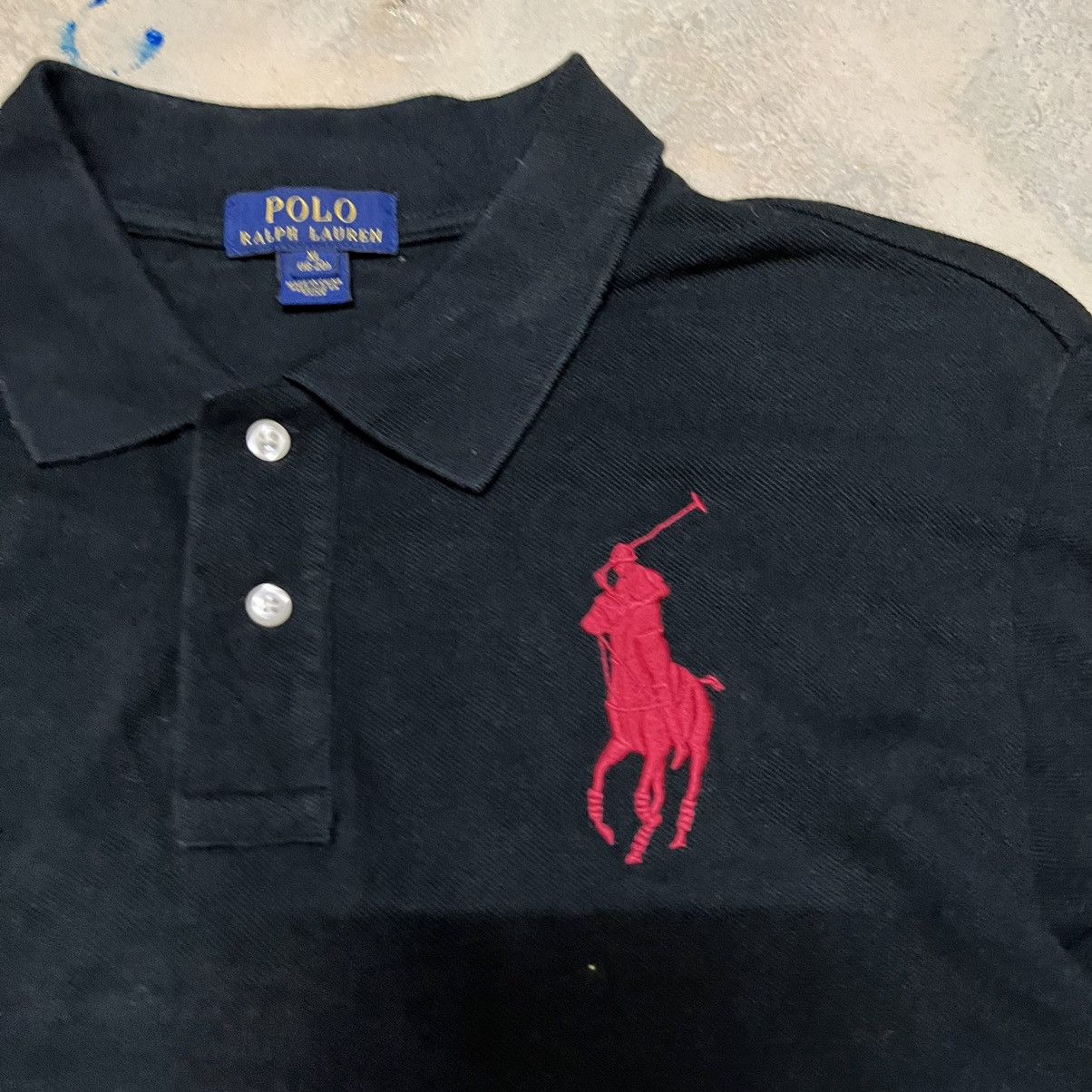 Polo Ralph Lauren Polo Ralph Lauren Big Pony Long Sleeve Size US XL / EU 56 / 4 - 5 Thumbnail