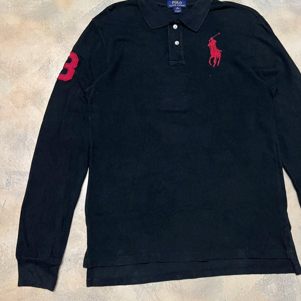 Polo Ralph Lauren Polo Ralph Lauren Big Pony Long Sleeve Size US XL / EU 56 / 4 - 4 Thumbnail