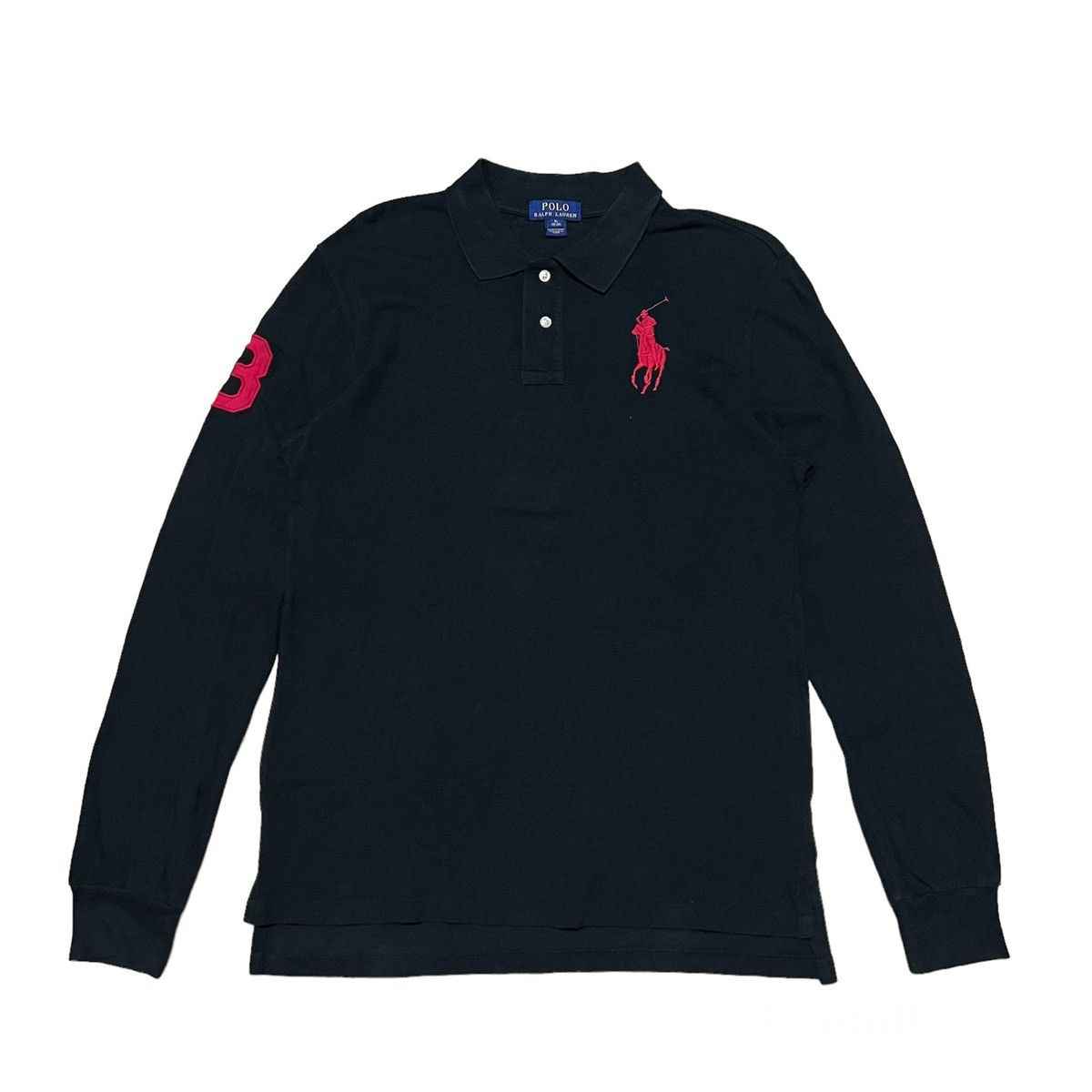 Polo Ralph Lauren Polo Ralph Lauren Big Pony Long Sleeve Size US XL / EU 56 / 4 - 1 Thumbnail
