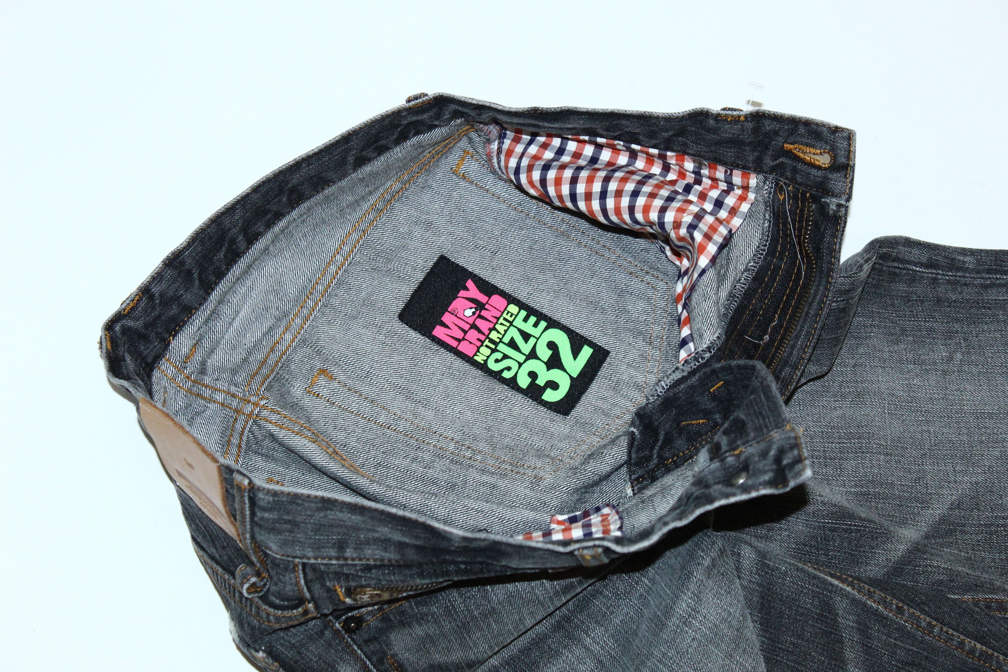 Hysteric Glamour 90s Vtg Mackdaddy Japan Wash Distressed Denim Jeans Size US 32 / EU 48 - 5 Thumbnail