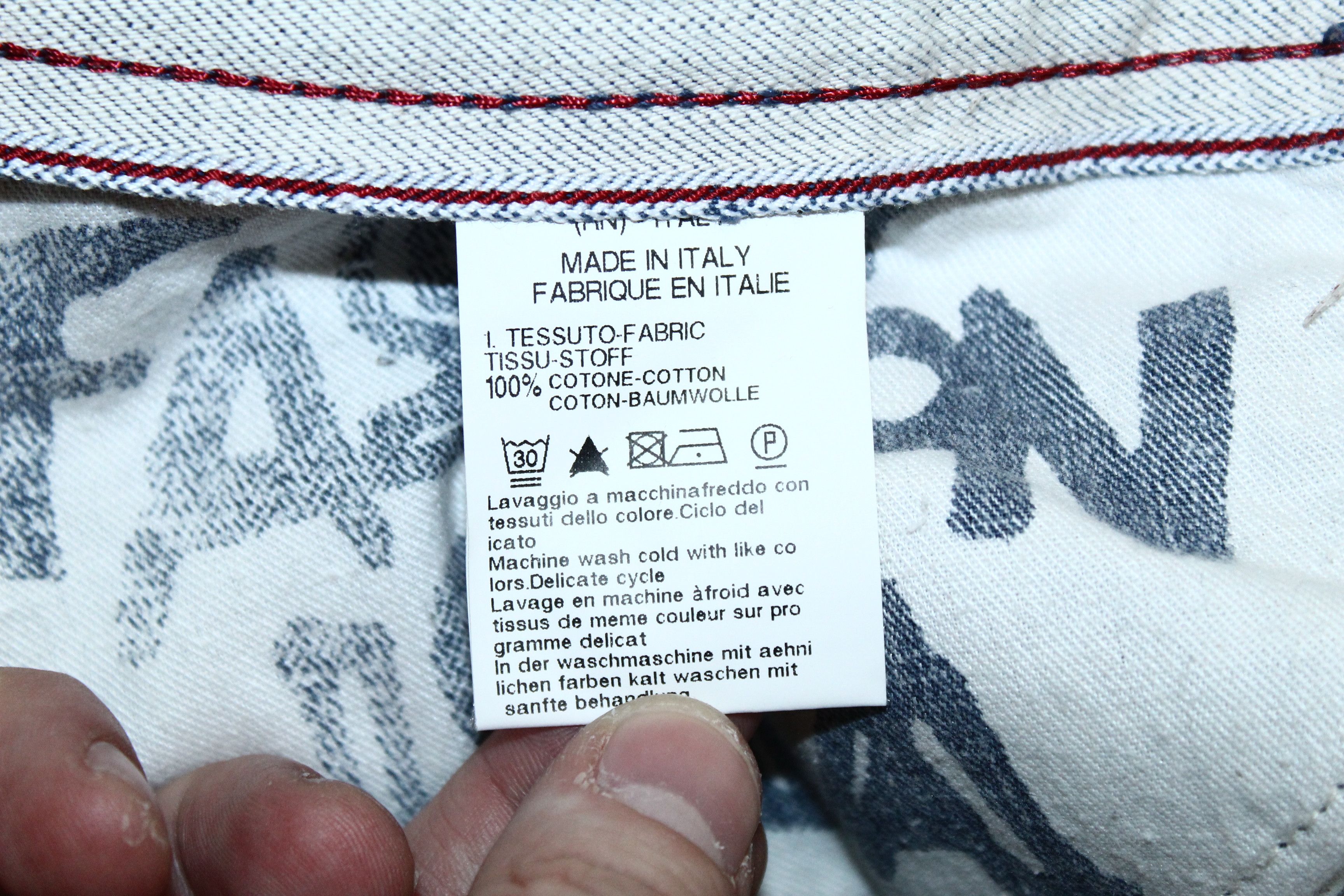 Marithe + Francois Girbaud 💥 Marithe Francois Girbaud Garment Dyed Raw Denim Jeans Size US 32 / EU 48 - 8 Thumbnail