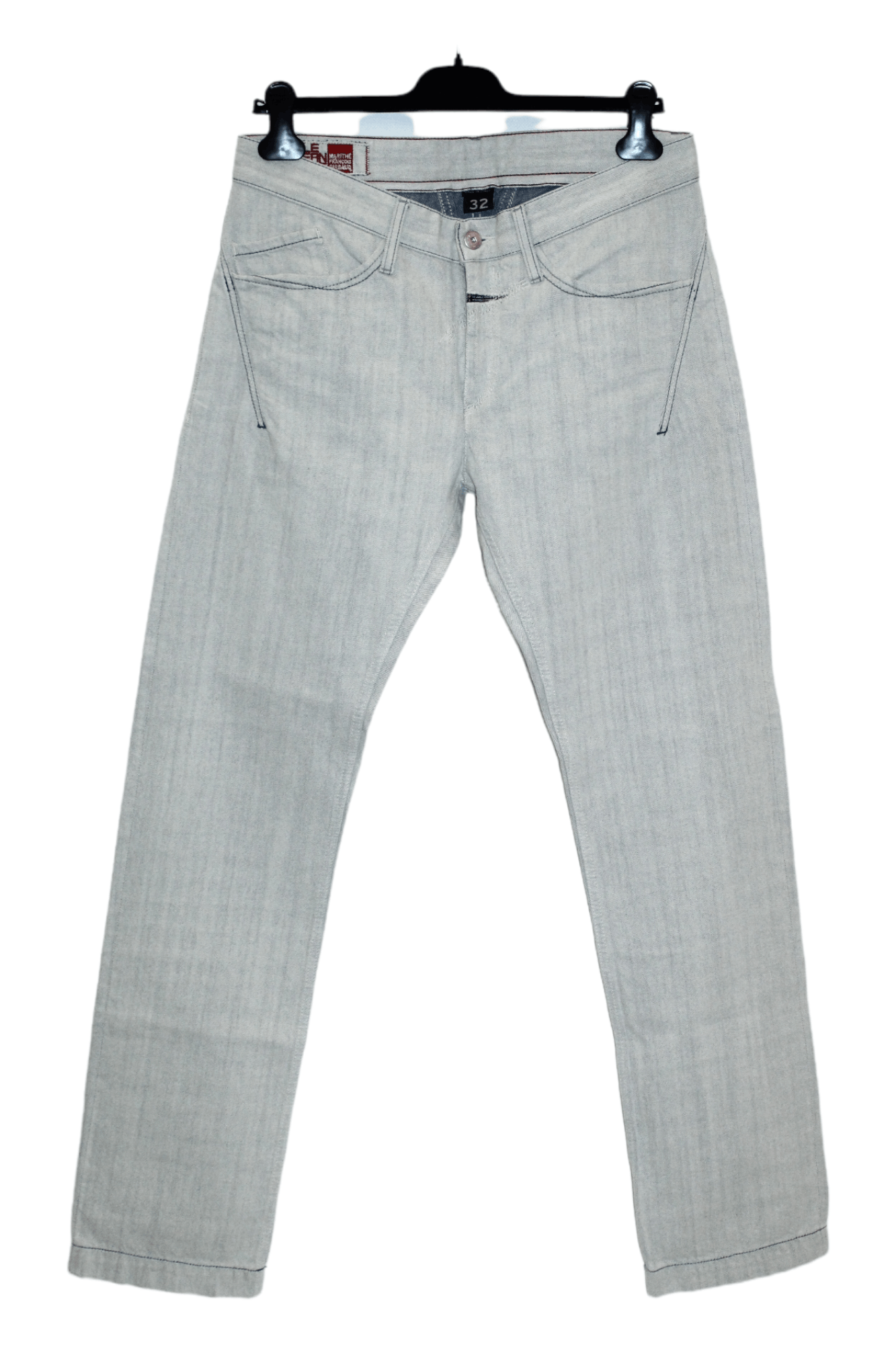 Marithe + Francois Girbaud 💥 Marithe Francois Girbaud Garment Dyed Raw Denim Jeans Size US 32 / EU 48 - 1 Thumbnail