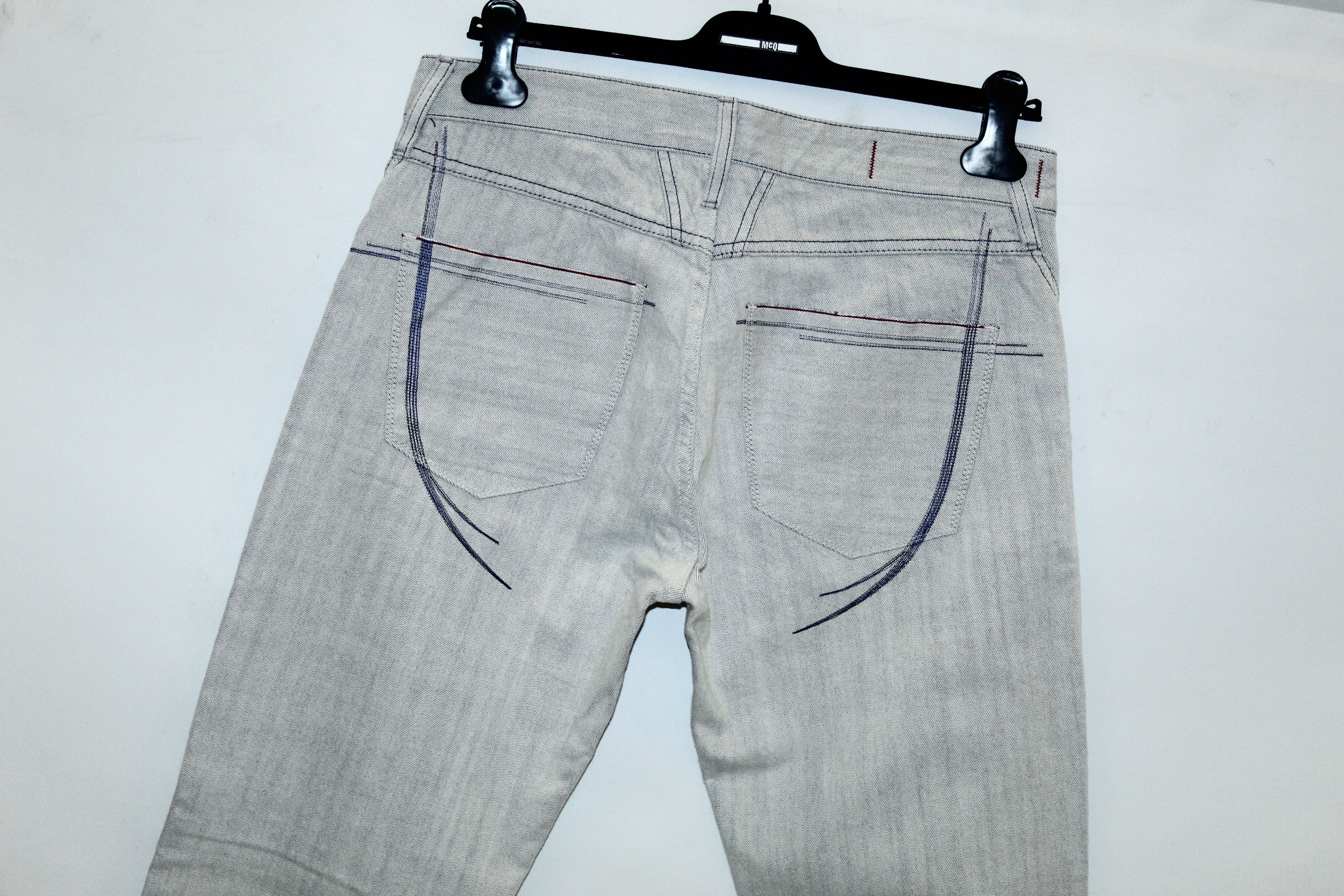Marithe + Francois Girbaud 💥 Marithe Francois Girbaud Garment Dyed Raw Denim Jeans Size US 32 / EU 48 - 4 Thumbnail