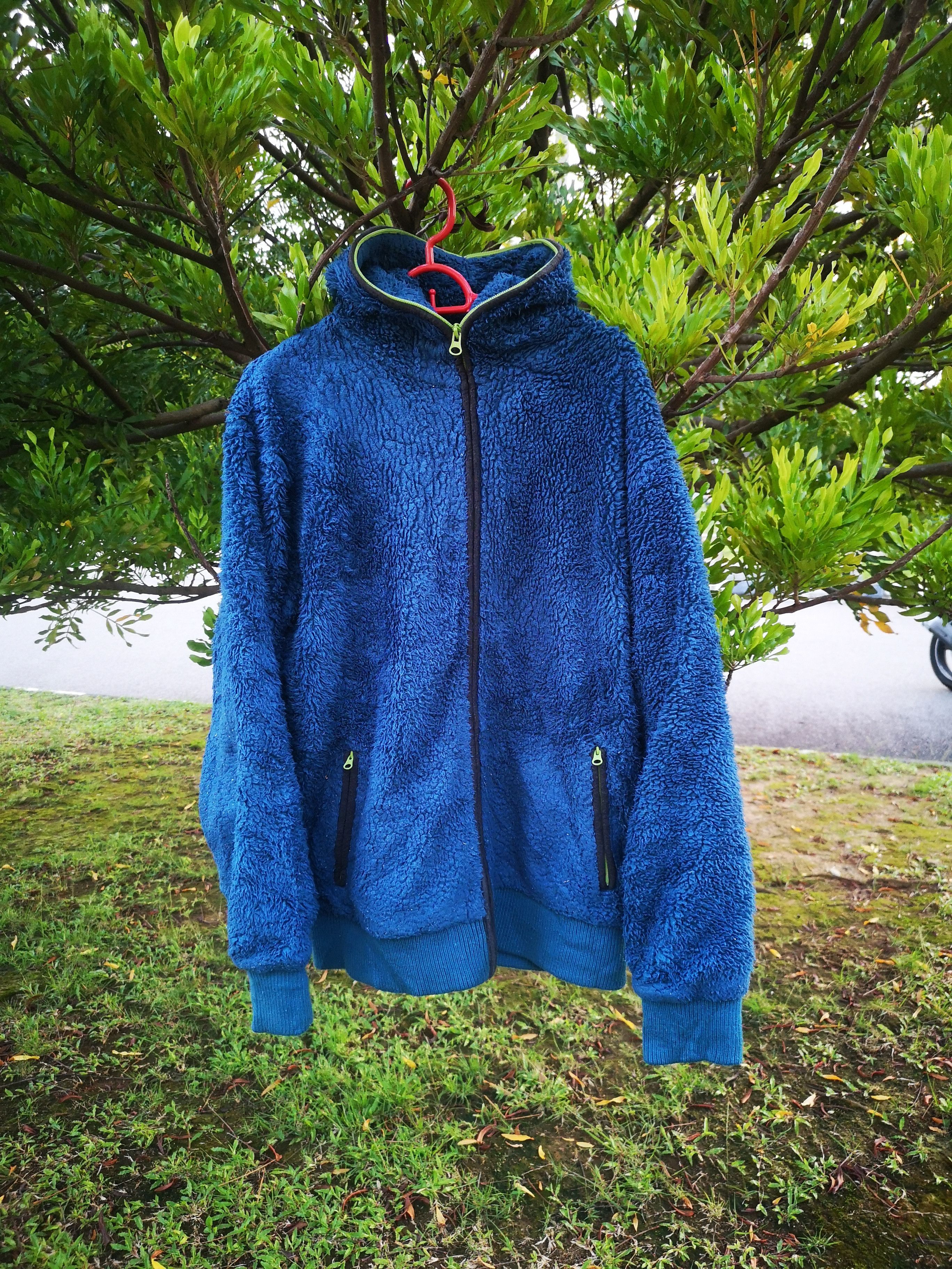 Designer × Japanese Brand × Vintage Alphasophy Fleece Zipper Hoodie Size US L / EU 52-54 / 3 - 1 Thumbnail