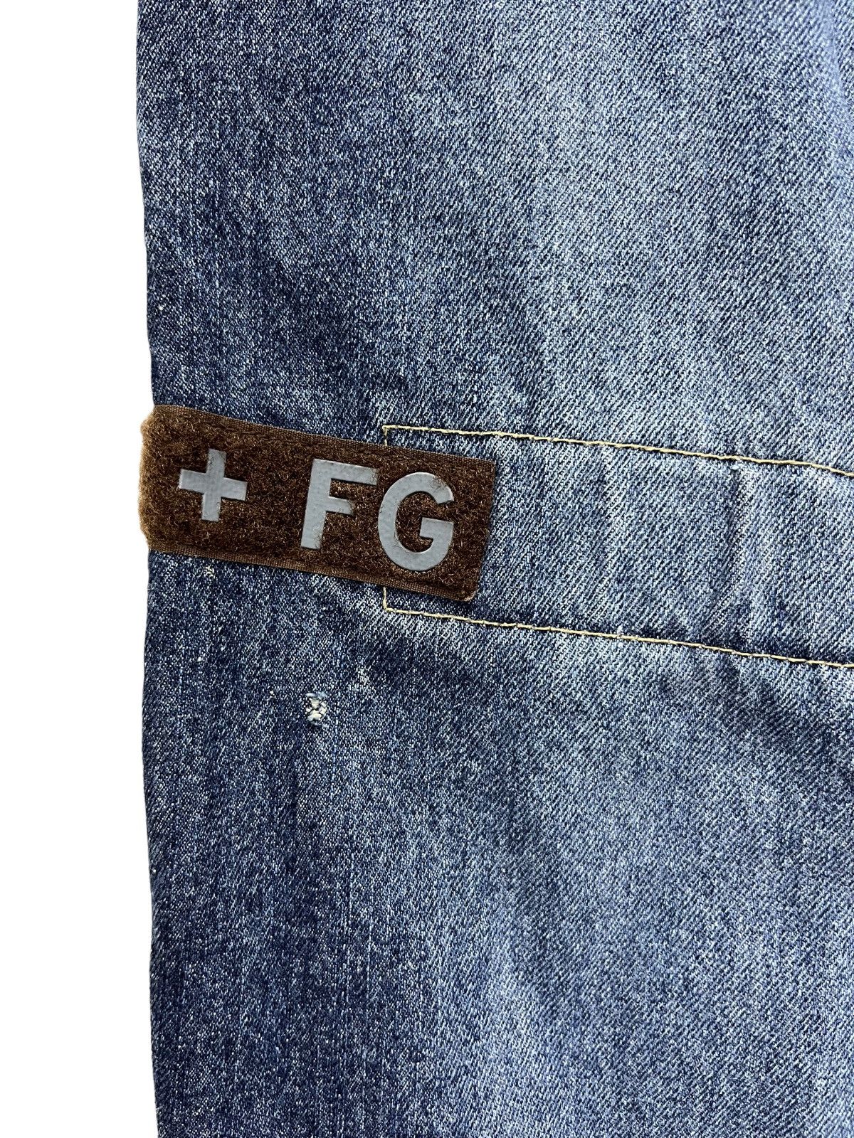 Marithe + Francois Girbaud 🔥VERY RARE BLUE MARITHE FRANCOIS GIBRAUD Baggy Multipocket Size US 35 - 11 Thumbnail