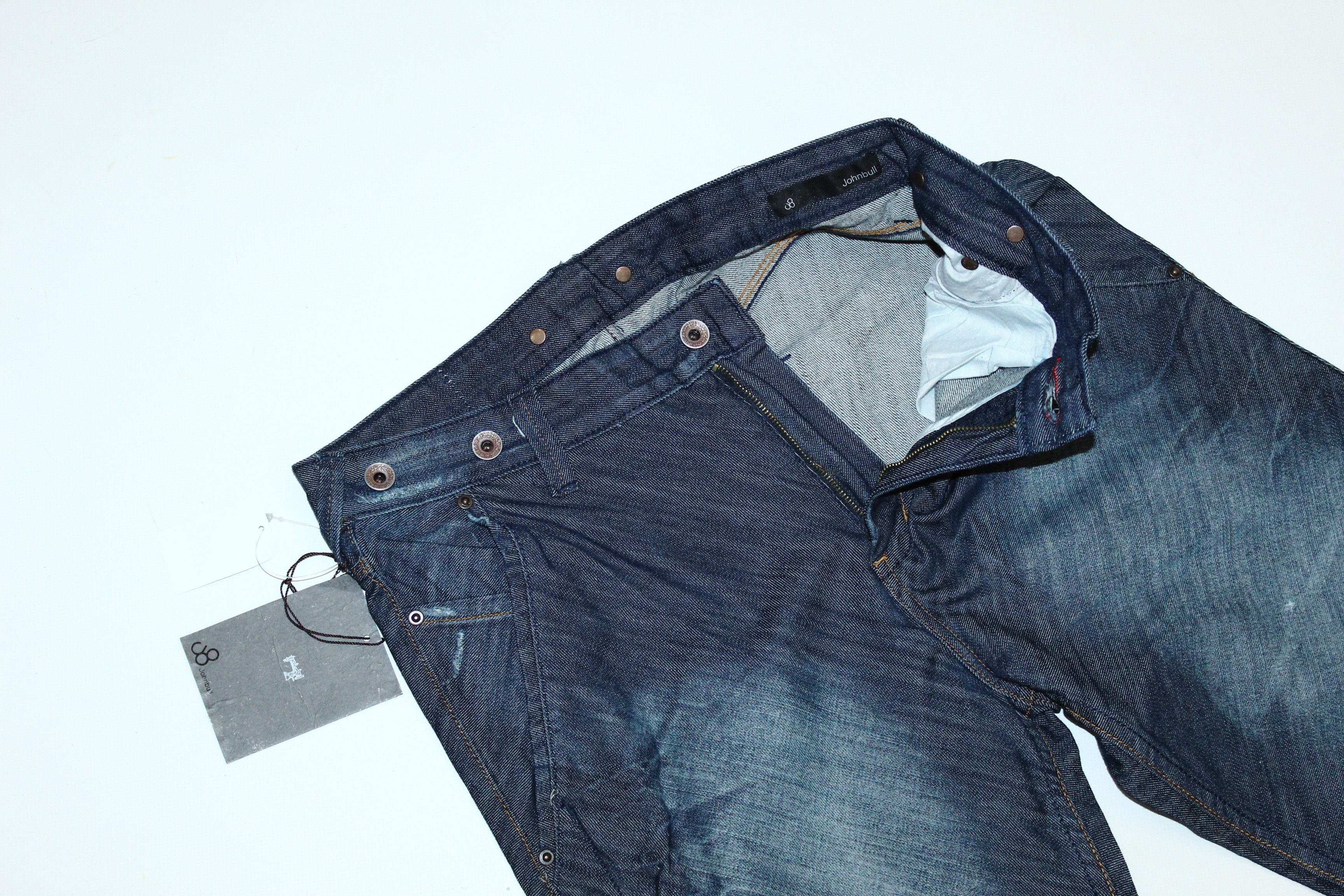 Johnbull Vtg💥 Y2K John Bull Carpenter wide leg flared baggy jeans Size US 31 - 3 Thumbnail
