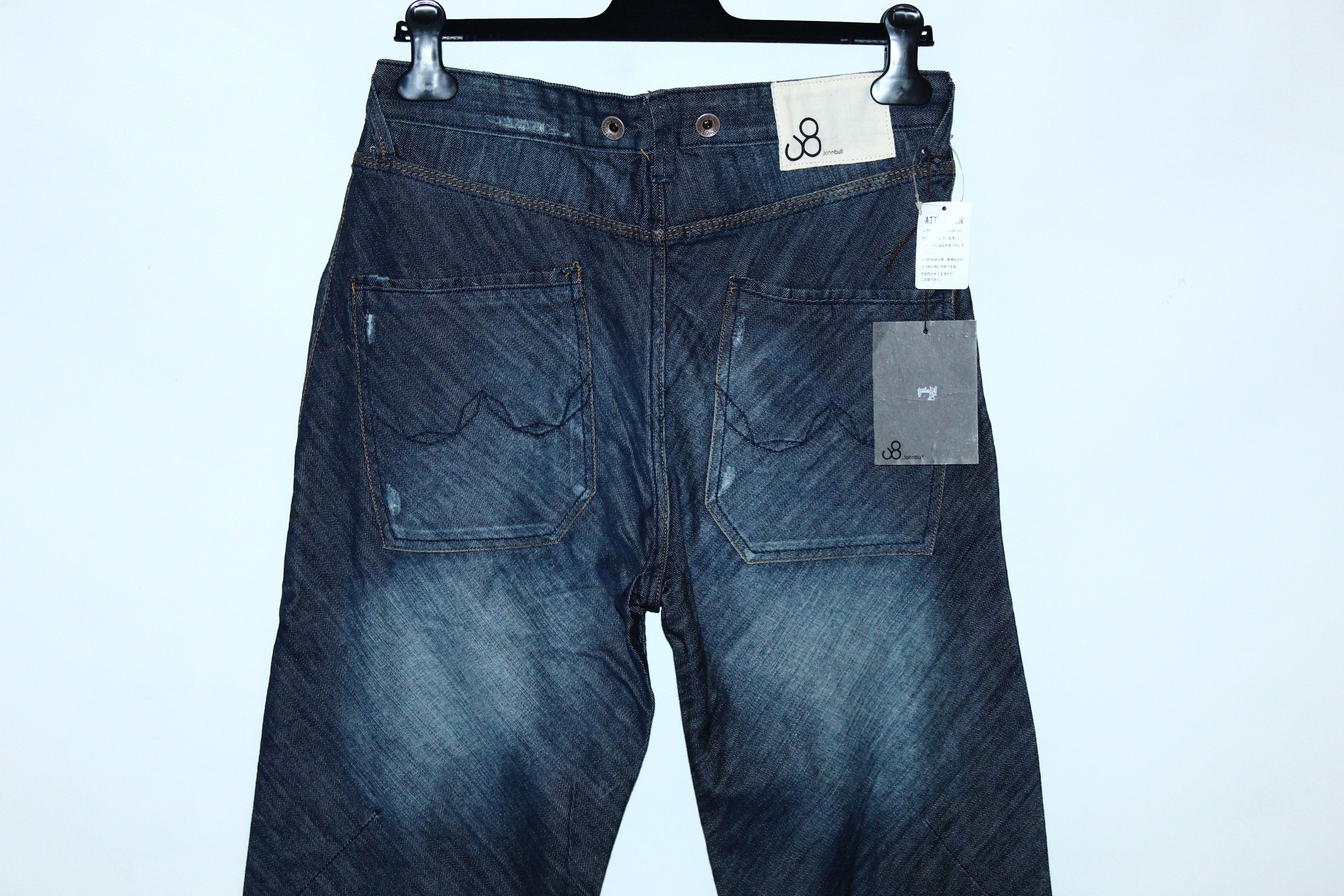 Johnbull Vtg💥 Y2K John Bull Carpenter wide leg flared baggy jeans Size US 31 - 5 Thumbnail