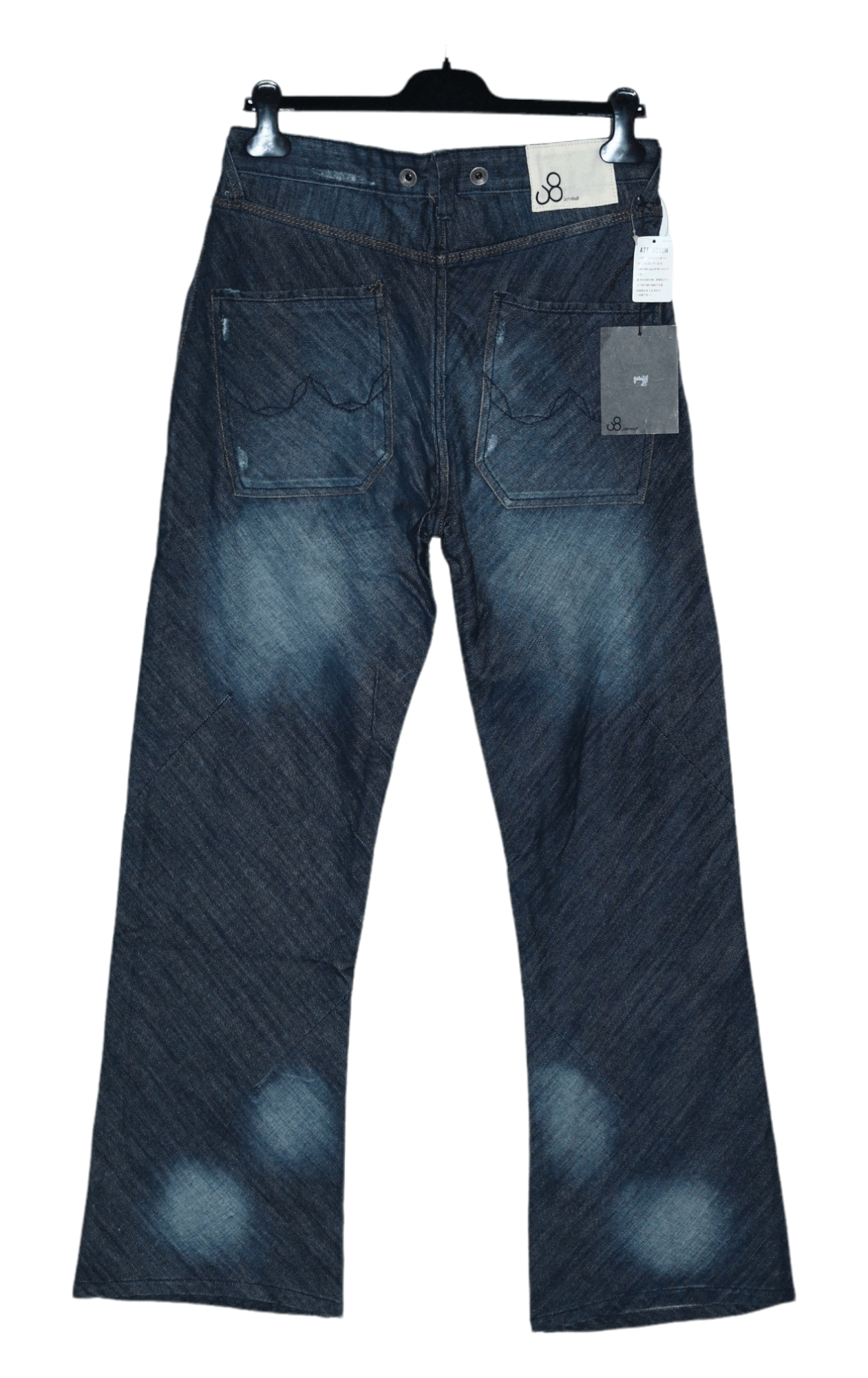 Johnbull Vtg💥 Y2K John Bull Carpenter wide leg flared baggy jeans Size US 31 - 1 Thumbnail