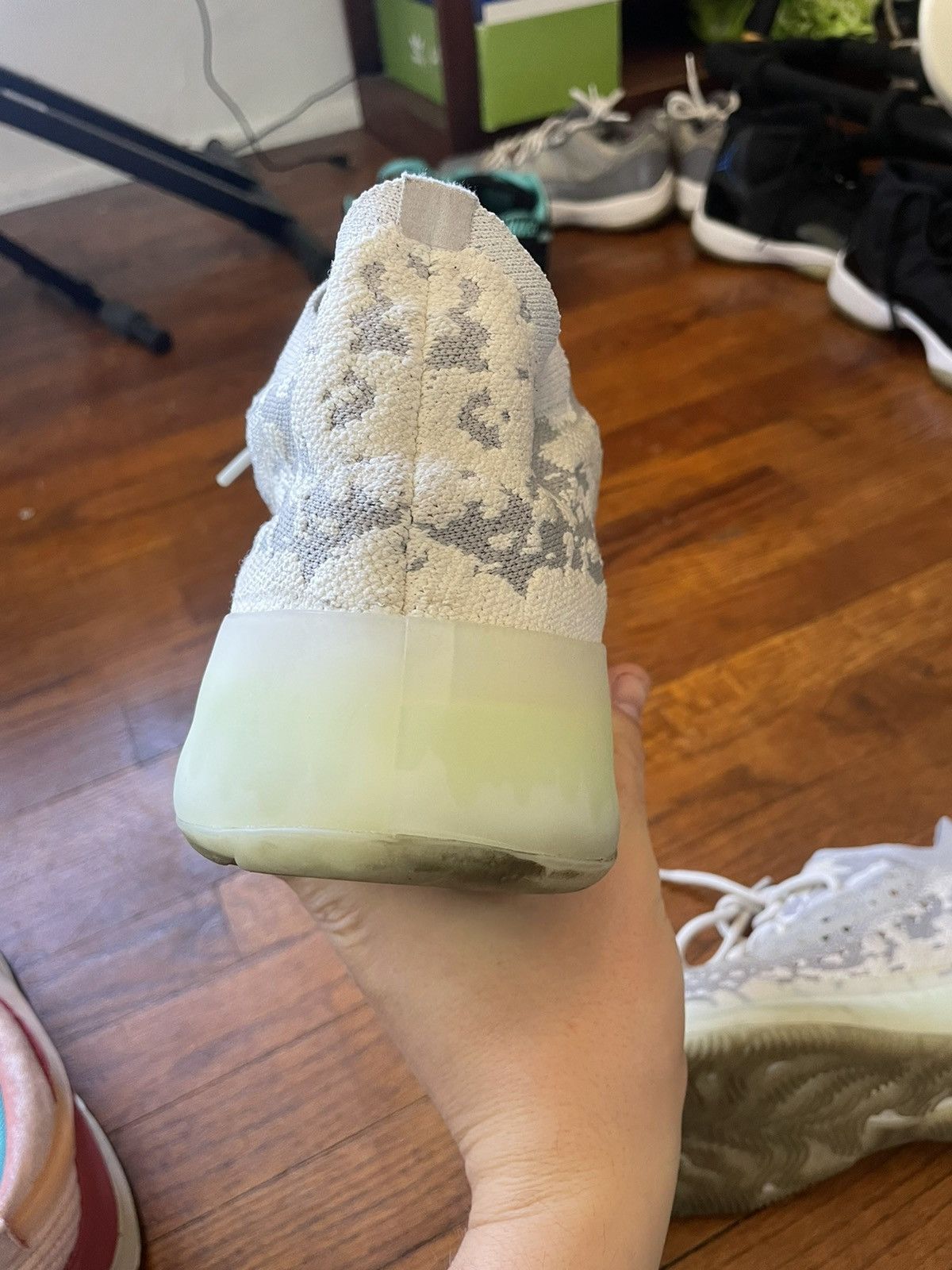 Adidas Yeezy 380 Alien Size US 12 / EU 45 - 5 Thumbnail