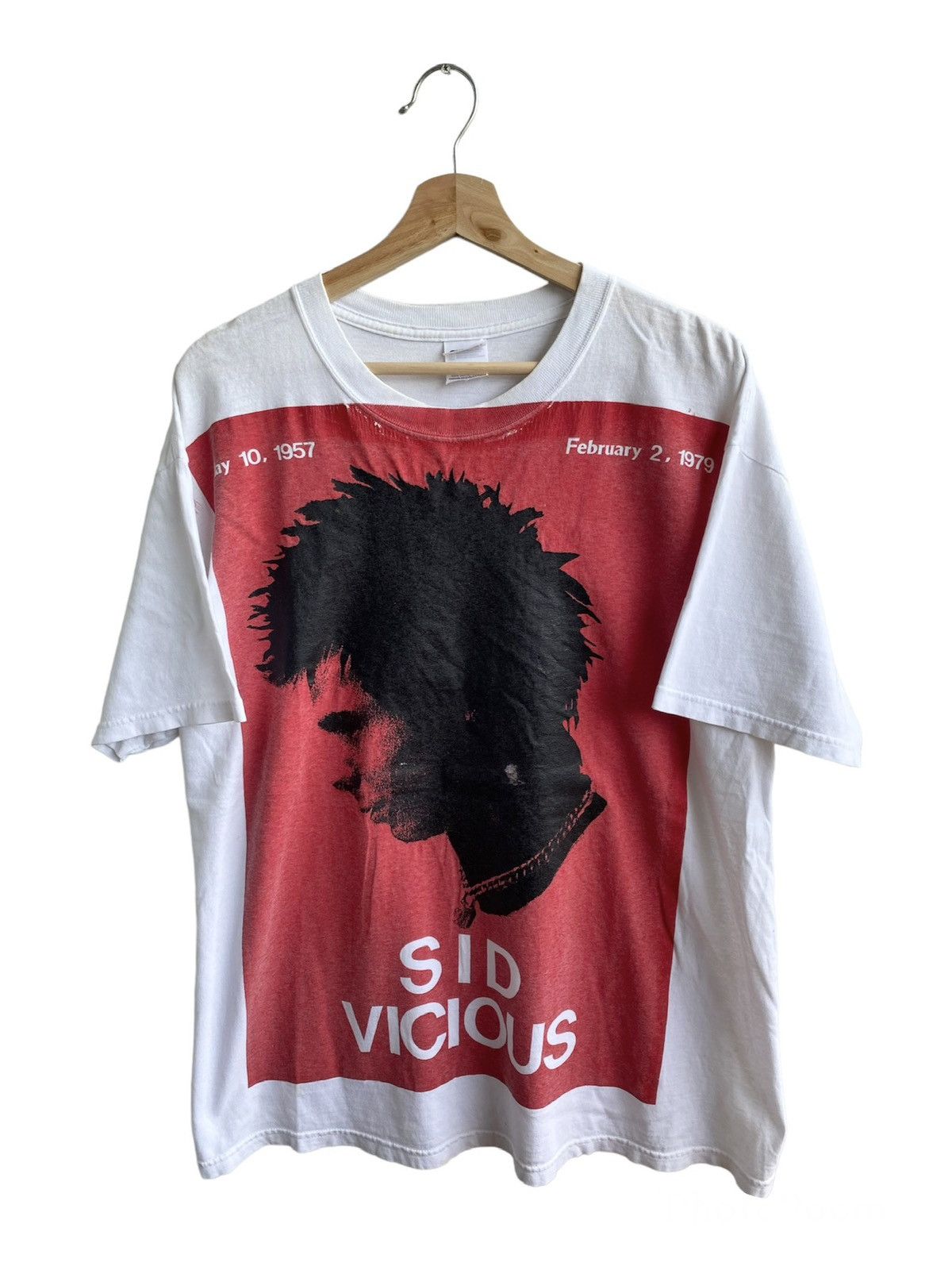 Band Tees × Vintage Vintage Sid Vicious Sex Pistols band tee Size US L / EU 52-54 / 3 - 1 Thumbnail