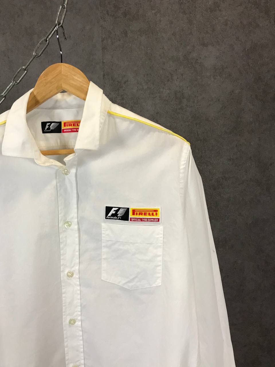 Formula 1 Formula Uno racing white shirt Size US XL / EU 56 / 4 - 2 Thumbnail