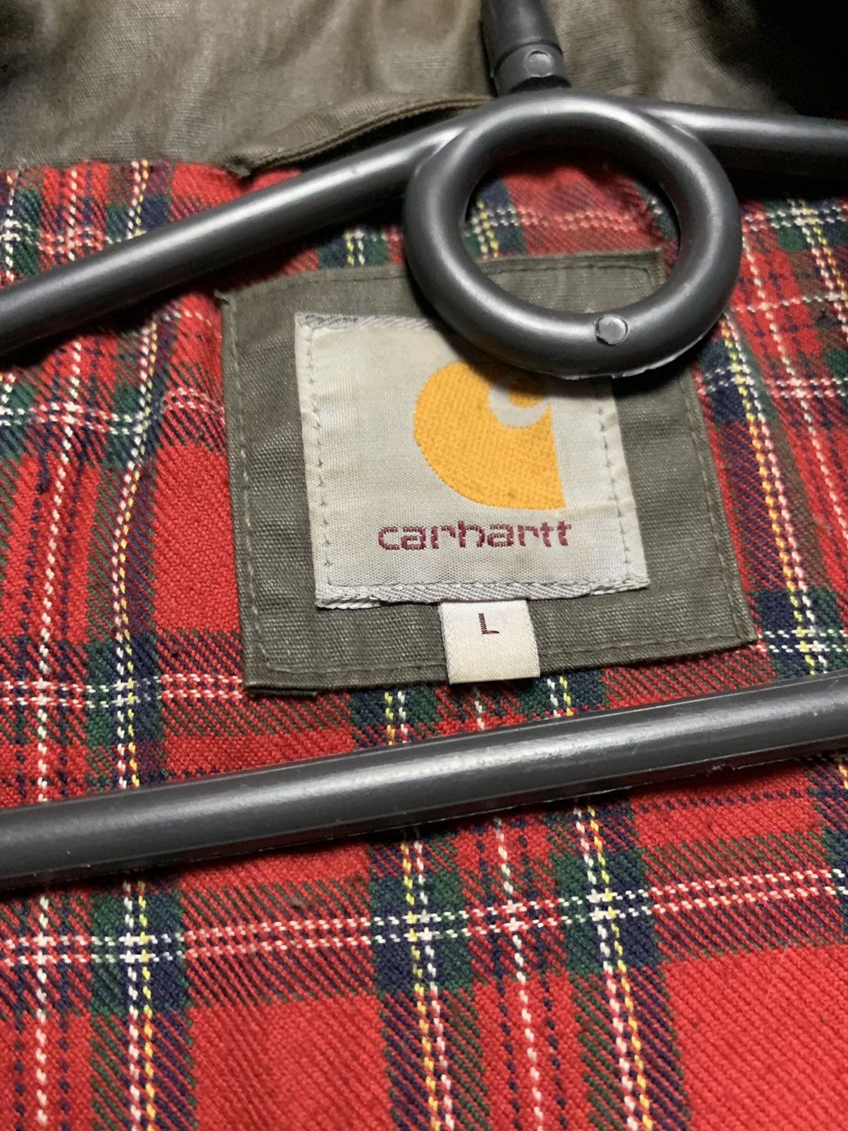 Carhartt × Vintage Vintage Carhartt Wip wax jacket size L rare Size US L / EU 52-54 / 3 - 10 Thumbnail