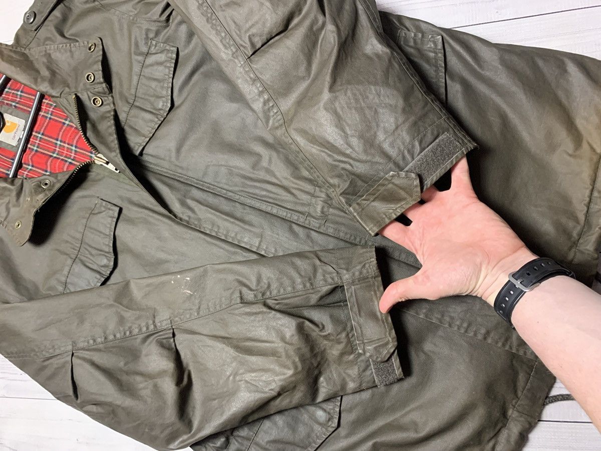 Carhartt × Vintage Vintage Carhartt Wip wax jacket size L rare Size US L / EU 52-54 / 3 - 6 Thumbnail