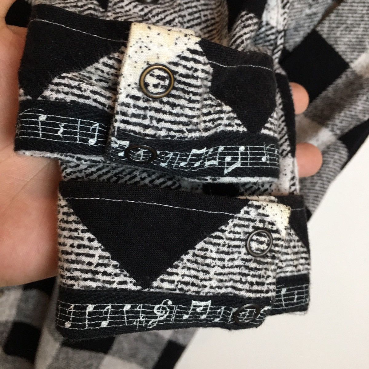 Number (N)ine Number (N)ine Check Long Sleeve Flannel Shirt Size US M / EU 48-50 / 2 - 5 Thumbnail