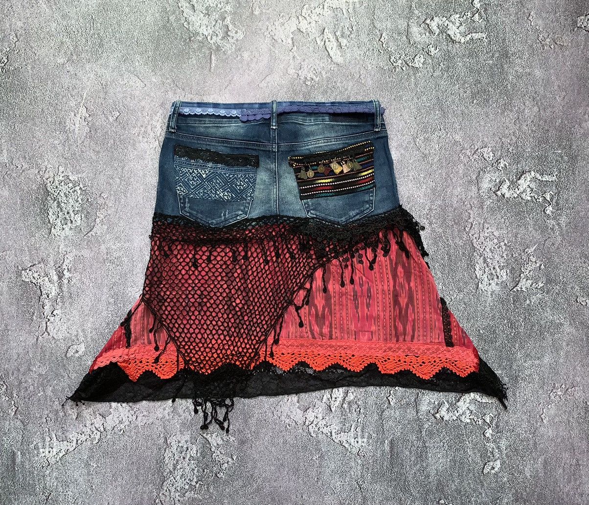 Diesel × Vintage Diesel 30/32 grupee super slim-skinny skirt mini maxi midi Size 30" / US 8 / IT 44 - 5 Thumbnail