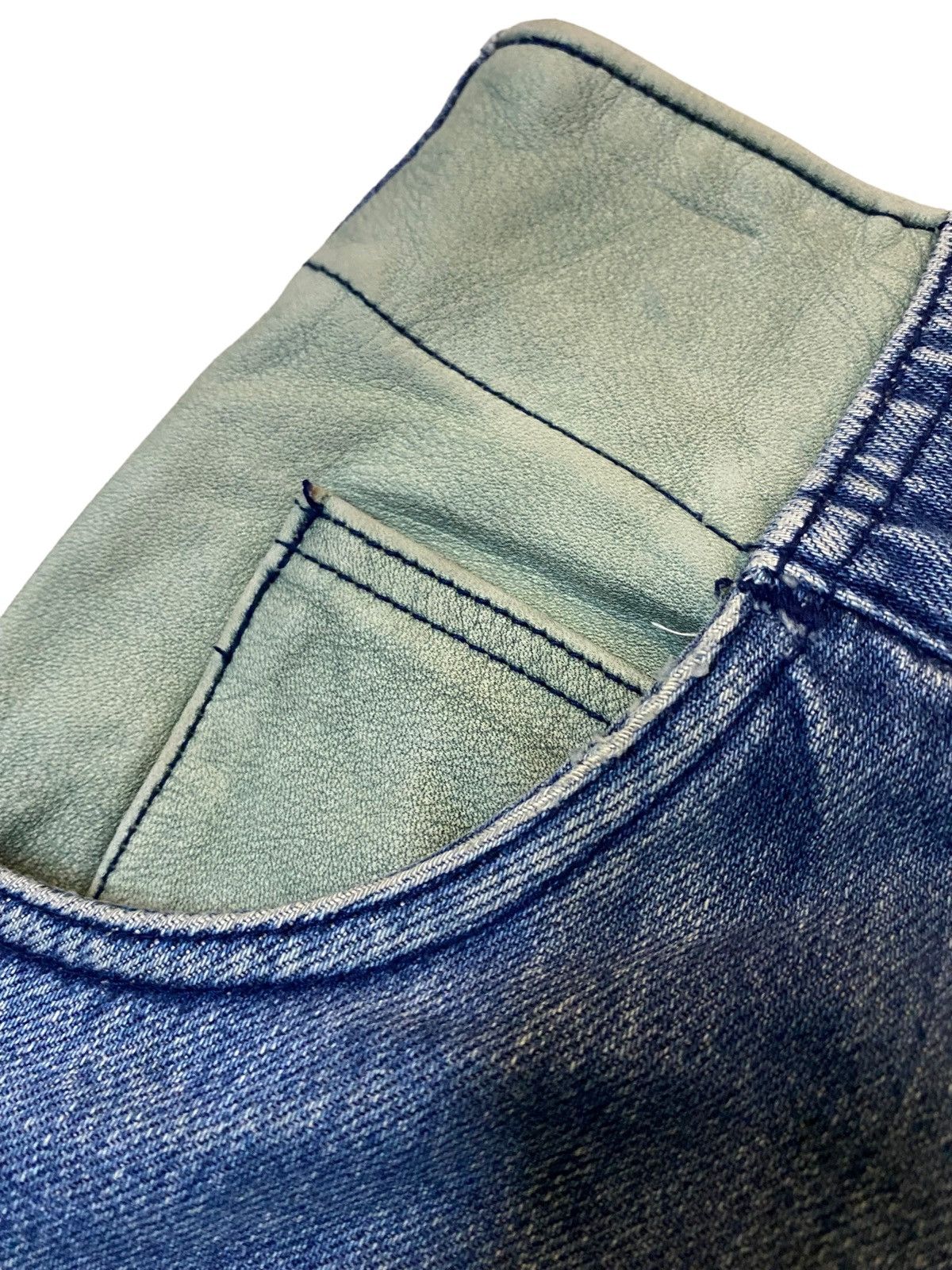 Isamu Katayama Backlash 💥Vintage Isamu Ishii Company Hight Waist Denim Size 26" / US 2 / IT 38 - 7 Thumbnail