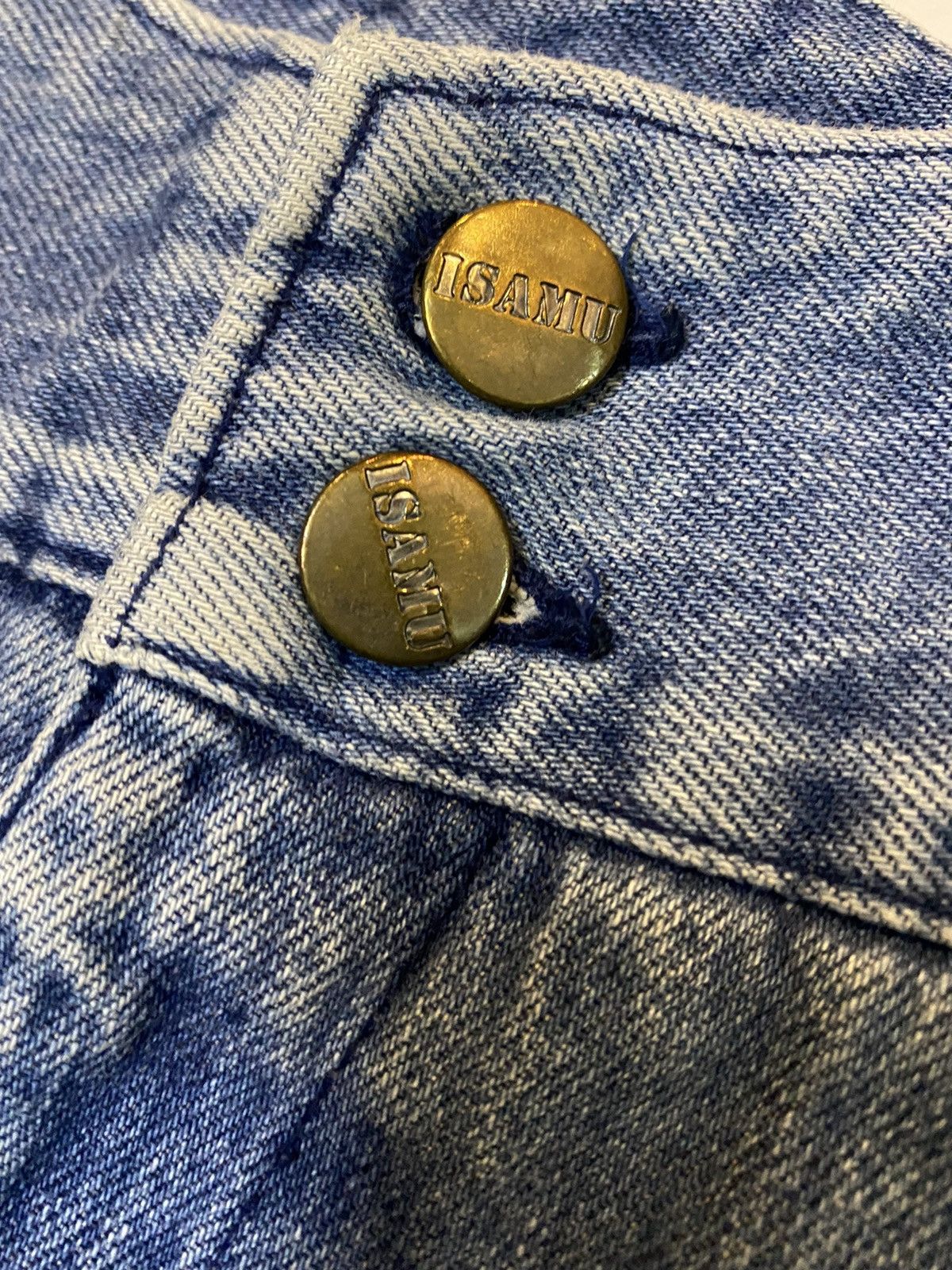 Isamu Katayama Backlash 💥Vintage Isamu Ishii Company Hight Waist Denim Size 26" / US 2 / IT 38 - 8 Thumbnail