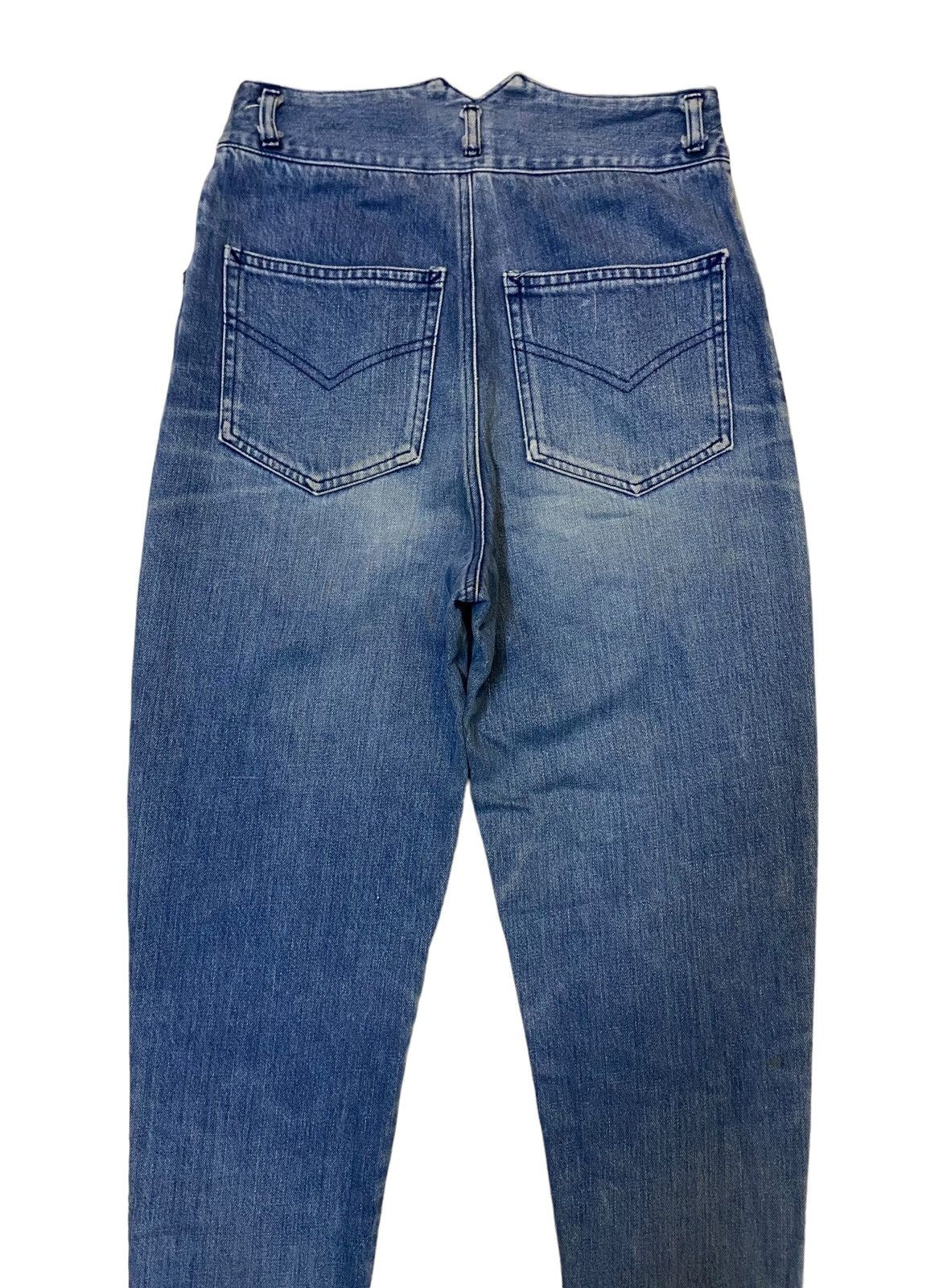 Isamu Katayama Backlash 💥Vintage Isamu Ishii Company Hight Waist Denim Size 26" / US 2 / IT 38 - 6 Thumbnail