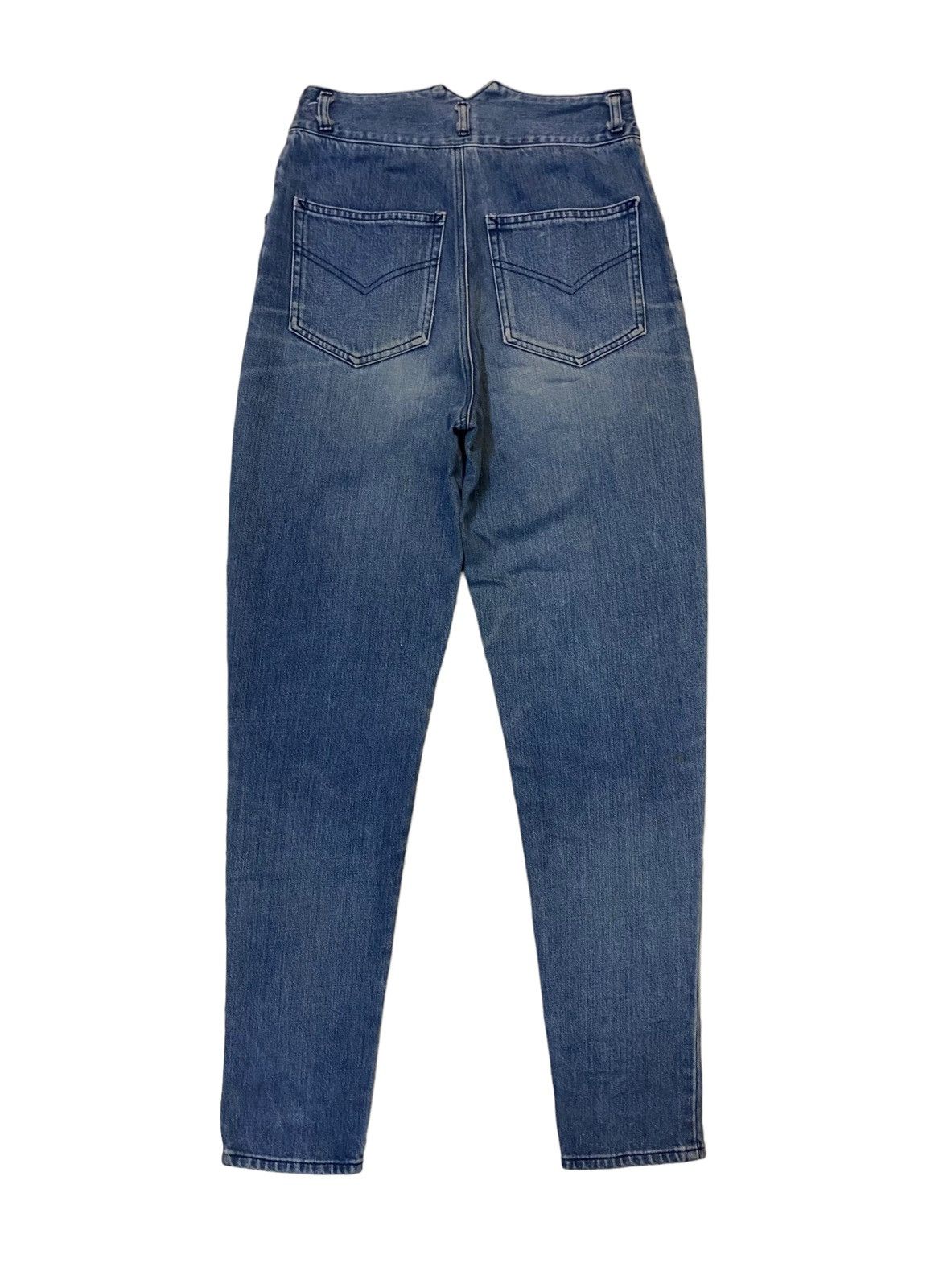 Isamu Katayama Backlash 💥Vintage Isamu Ishii Company Hight Waist Denim Size 26" / US 2 / IT 38 - 4 Thumbnail