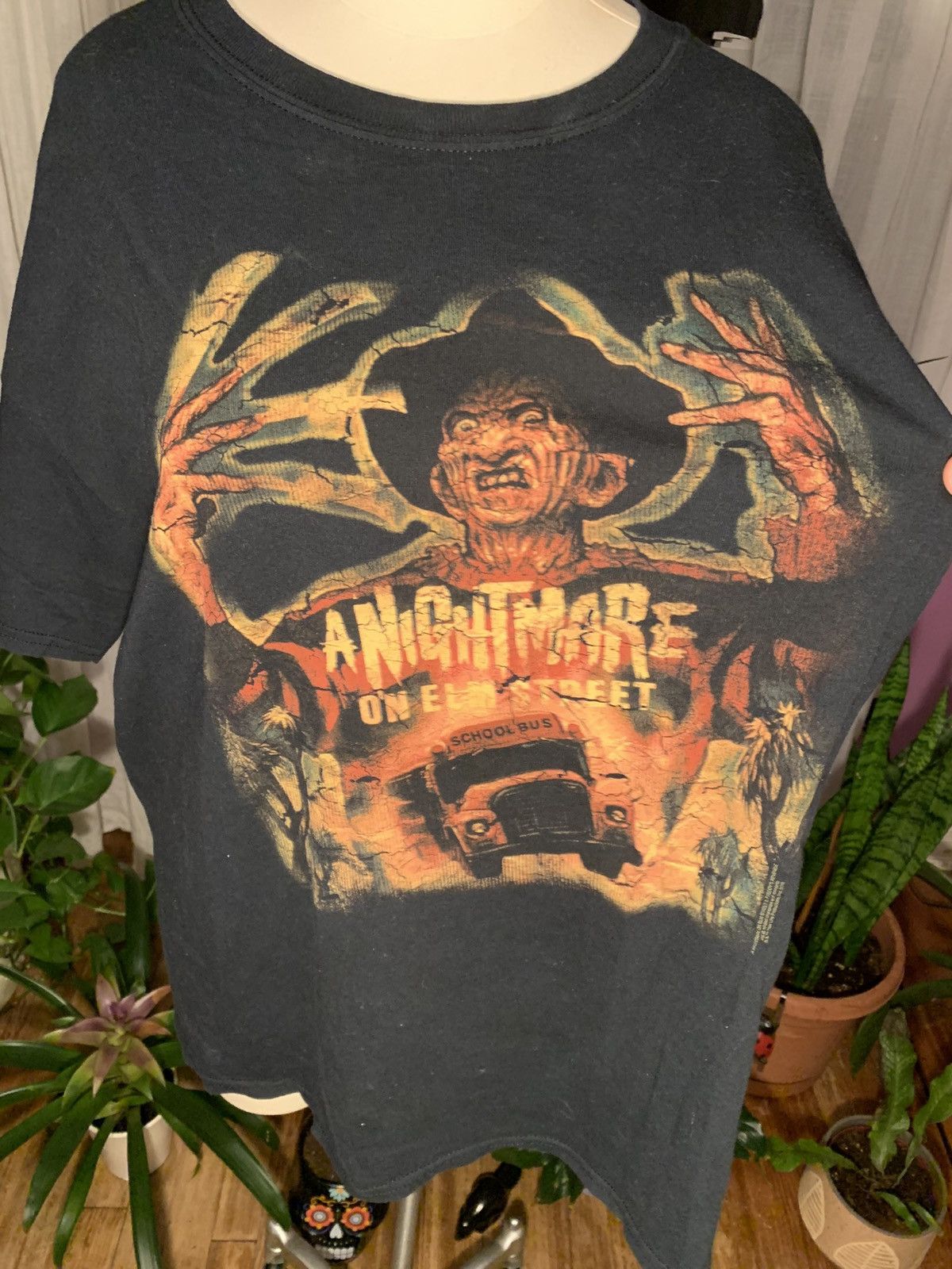 Vintage Vintage A Nightmare On Elm Street Freddy Krueger T shirt Size US L / EU 52-54 / 3 - 2 Thumbnail