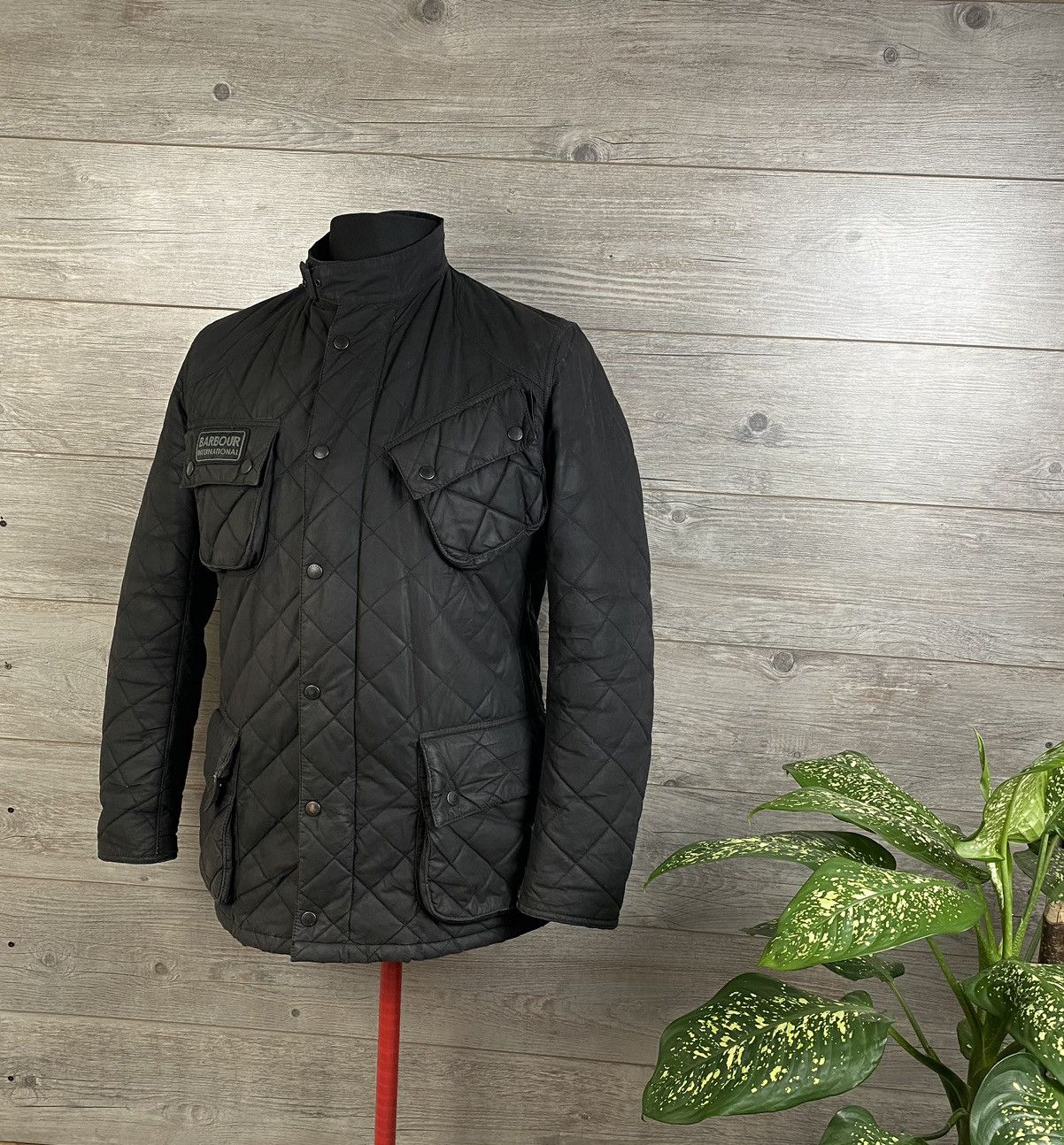 Barbour Barbour International Duke Waxed Cotton Jacket Grailed