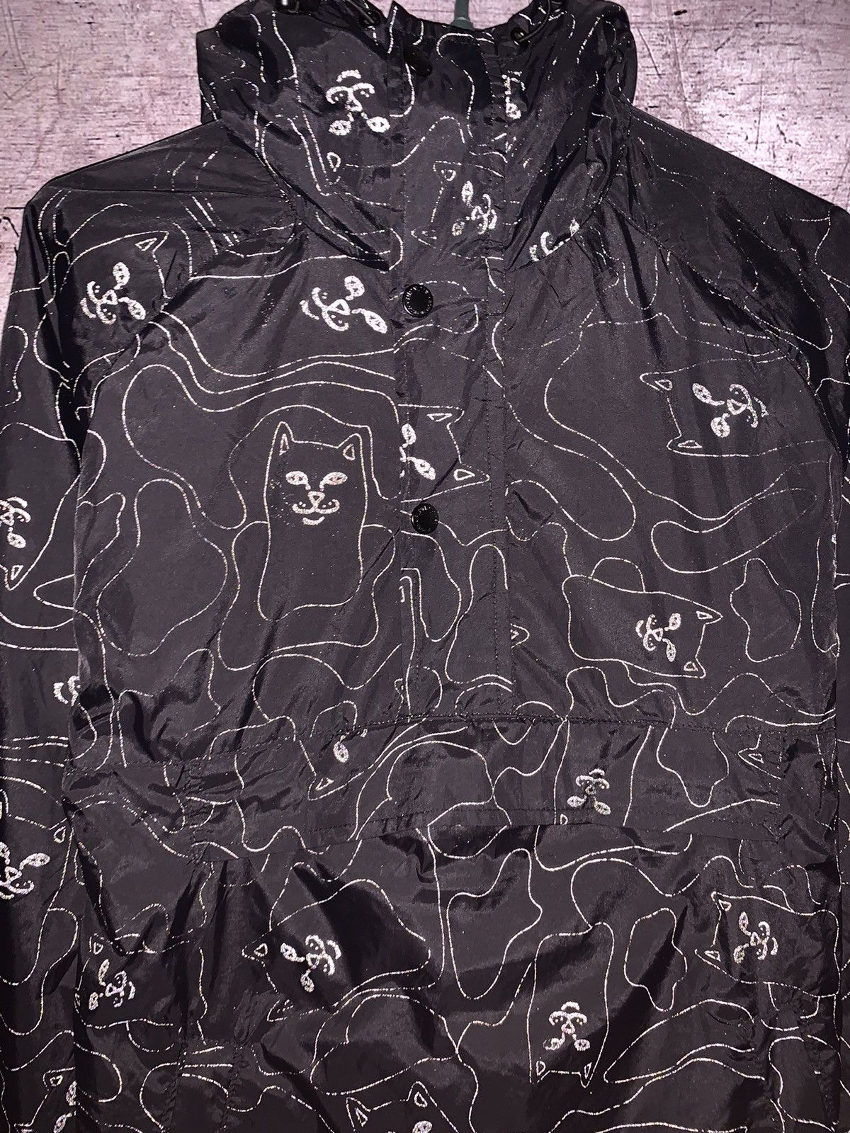 RIPNDIP RIPNDIP Light Jacket Reflective Black Camo Jacket Size US S / EU 44-46 / 1 - 11 Thumbnail