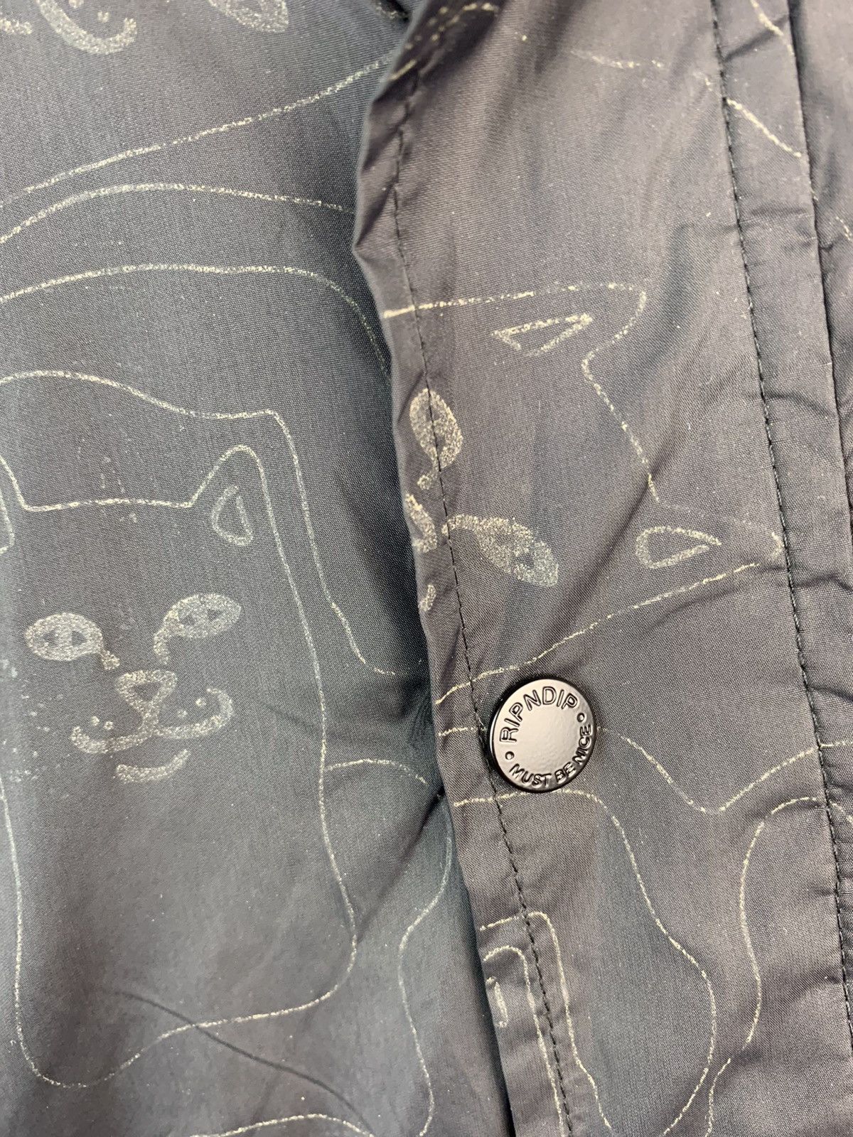 RIPNDIP RIPNDIP Light Jacket Reflective Black Camo Jacket Size US S / EU 44-46 / 1 - 7 Thumbnail