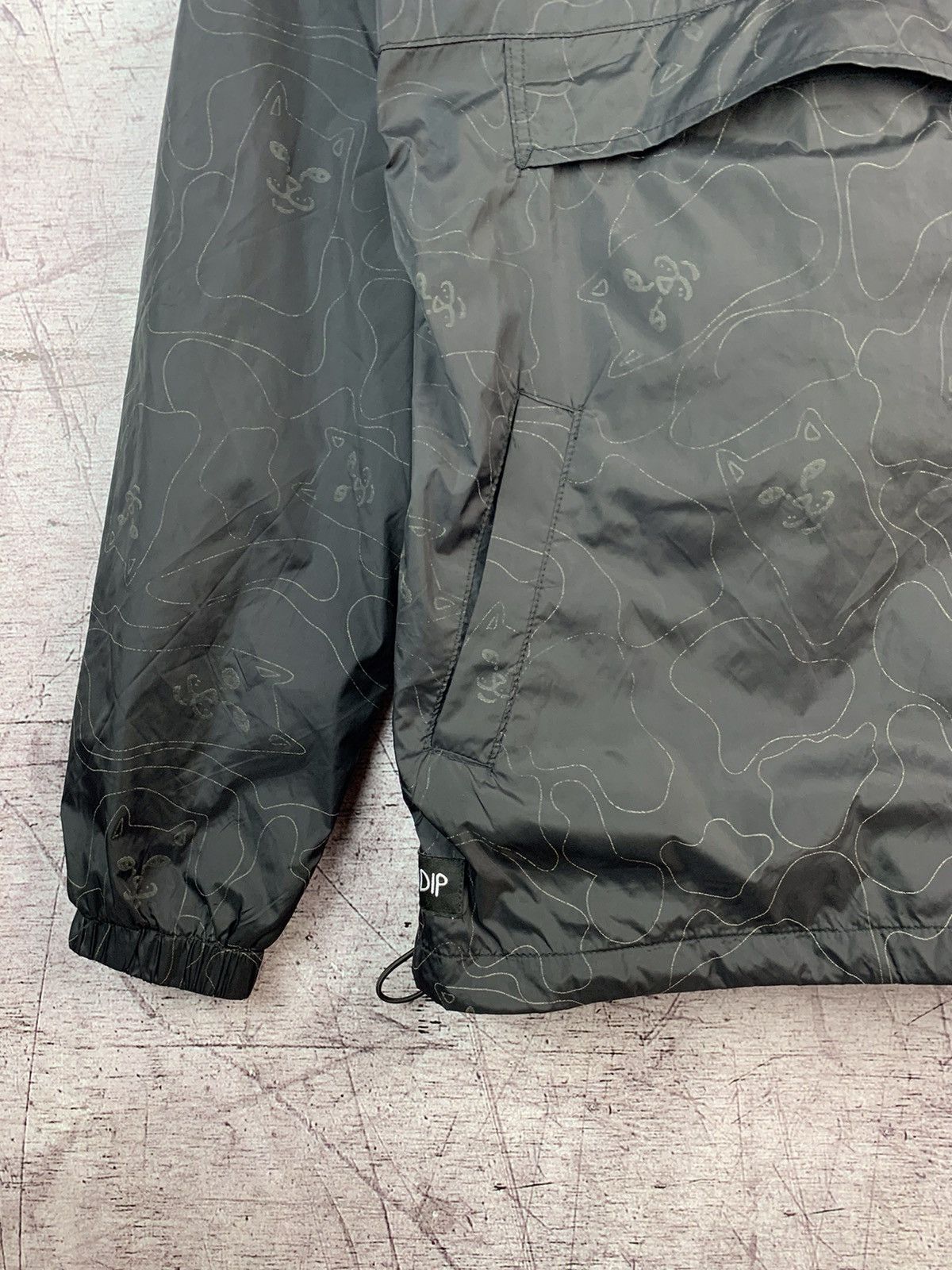 RIPNDIP RIPNDIP Light Jacket Reflective Black Camo Jacket Size US S / EU 44-46 / 1 - 6 Thumbnail