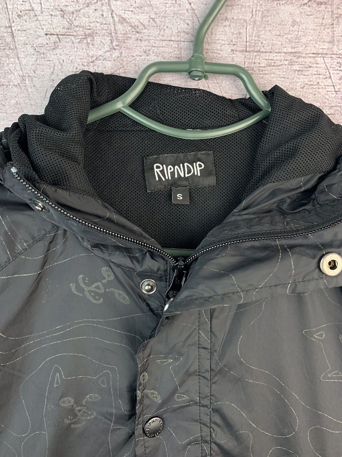 RIPNDIP RIPNDIP Light Jacket Reflective Black Camo Jacket Size US S / EU 44-46 / 1 - 5 Thumbnail