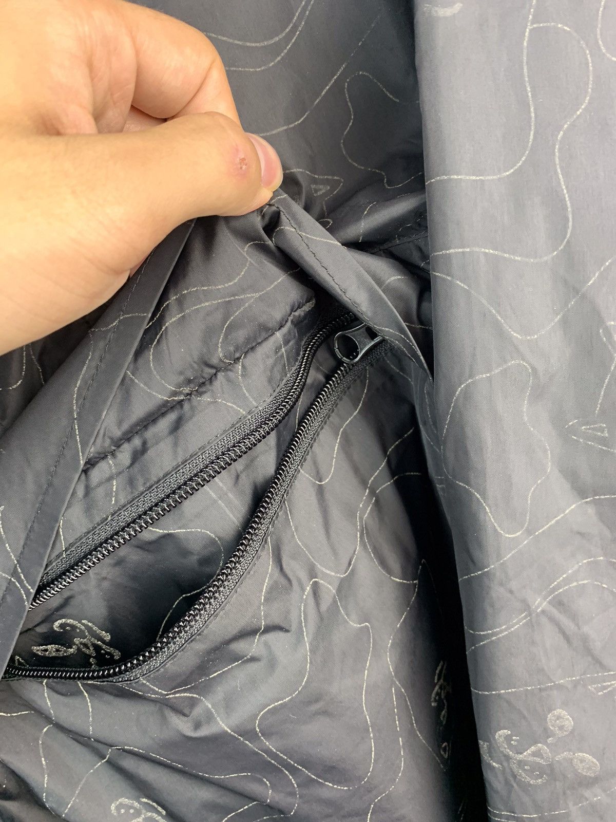 RIPNDIP RIPNDIP Light Jacket Reflective Black Camo Jacket Size US S / EU 44-46 / 1 - 8 Thumbnail