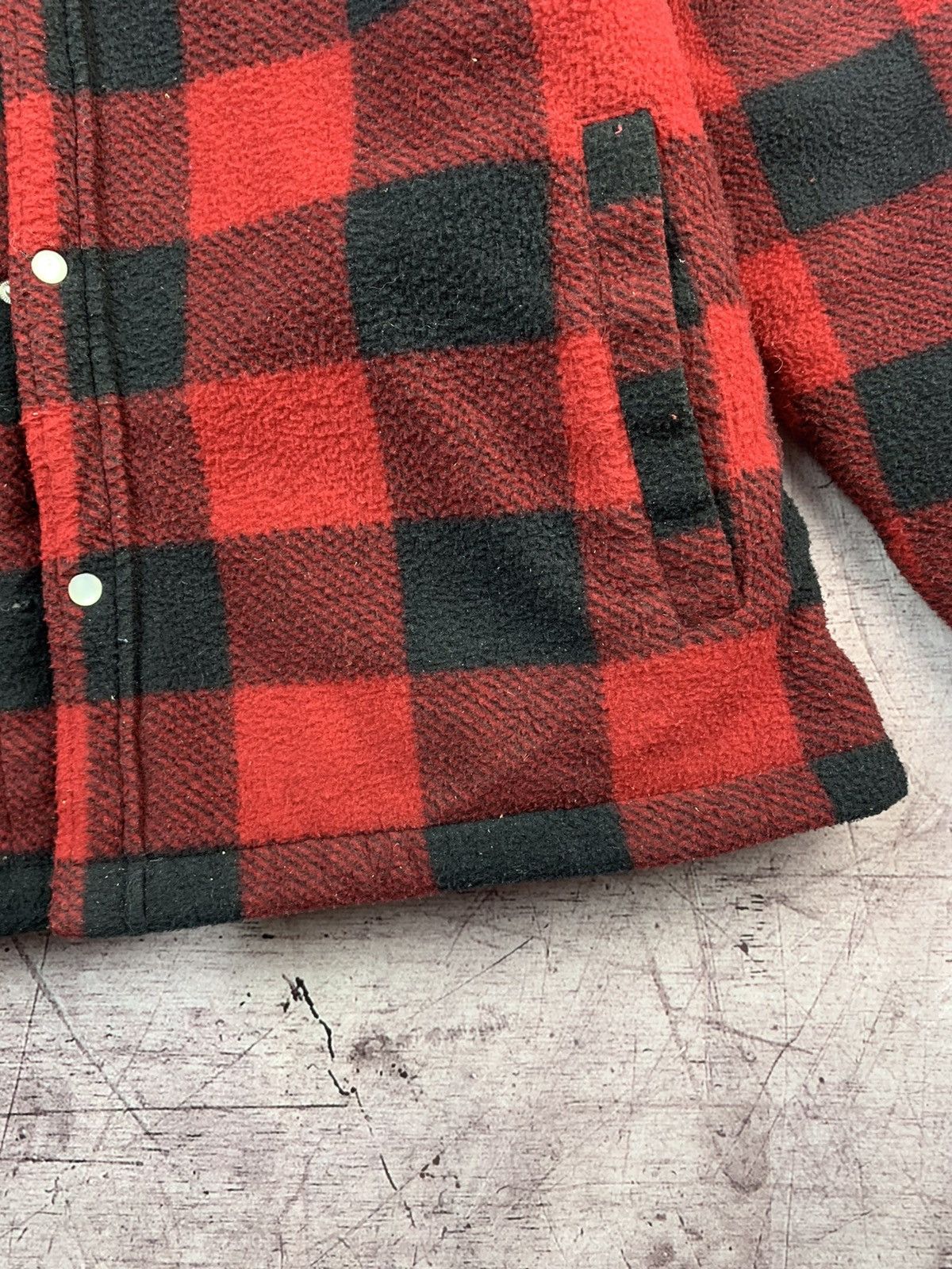 Dickies Vintage Dickies Quilted Flannel Plaid Button Up Shirt Jacket Size US L / EU 52-54 / 3 - 12 Thumbnail