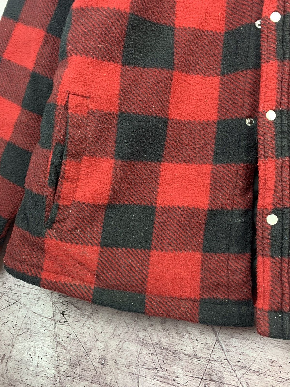 Dickies Vintage Dickies Quilted Flannel Plaid Button Up Shirt Jacket Size US L / EU 52-54 / 3 - 9 Thumbnail