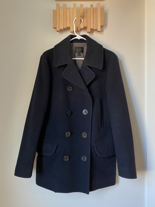 J crew dock peacoat with clearance thinsulate