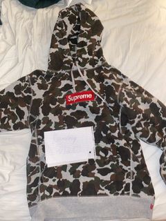 2013 Supreme Urban Camo Box Logo Hoodie