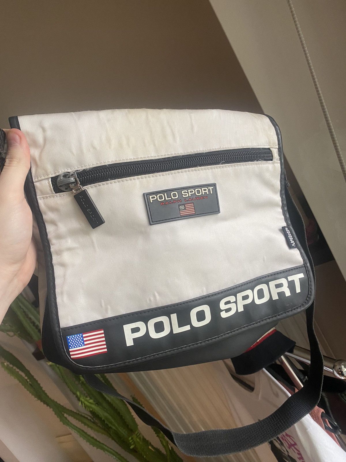 Polo Ralph Lauren Leather Messenger Bag | Bloomingdale's