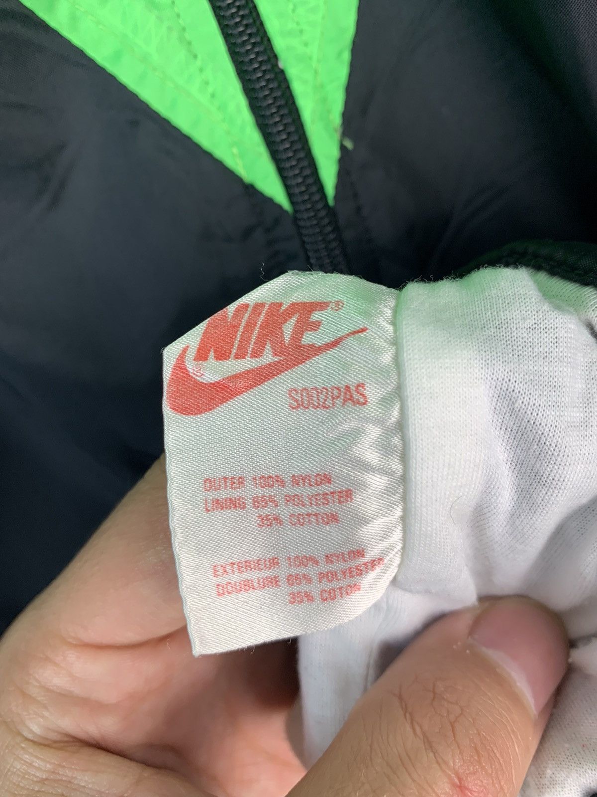 Nike × Vintage Nike Tracksuit International 80-90s Y2K Vintage Nylon Jacket Size US M / EU 48-50 / 2 - 11 Thumbnail