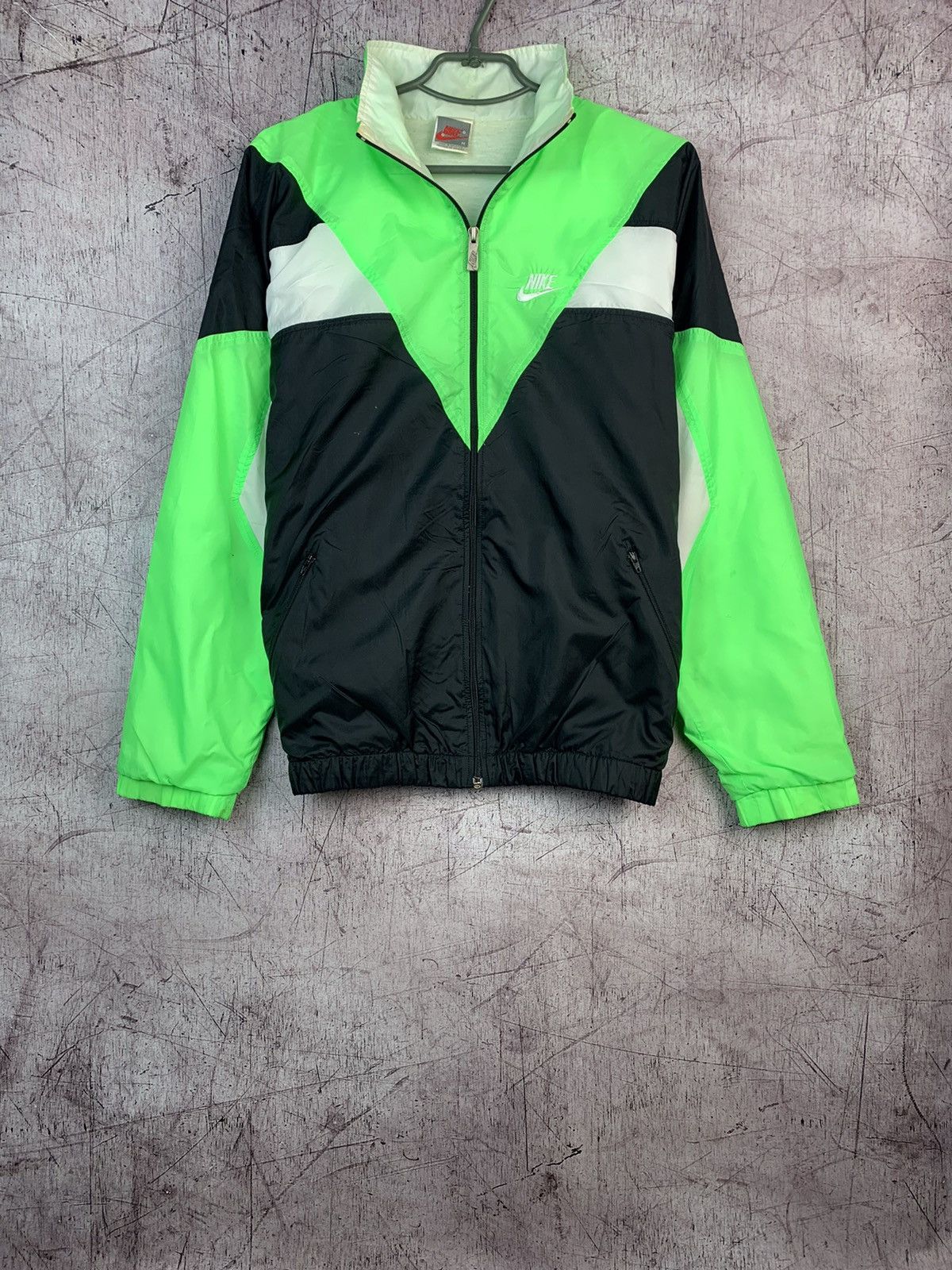 Nike × Vintage Nike Tracksuit International 80-90s Y2K Vintage Nylon Jacket Size US M / EU 48-50 / 2 - 1 Thumbnail