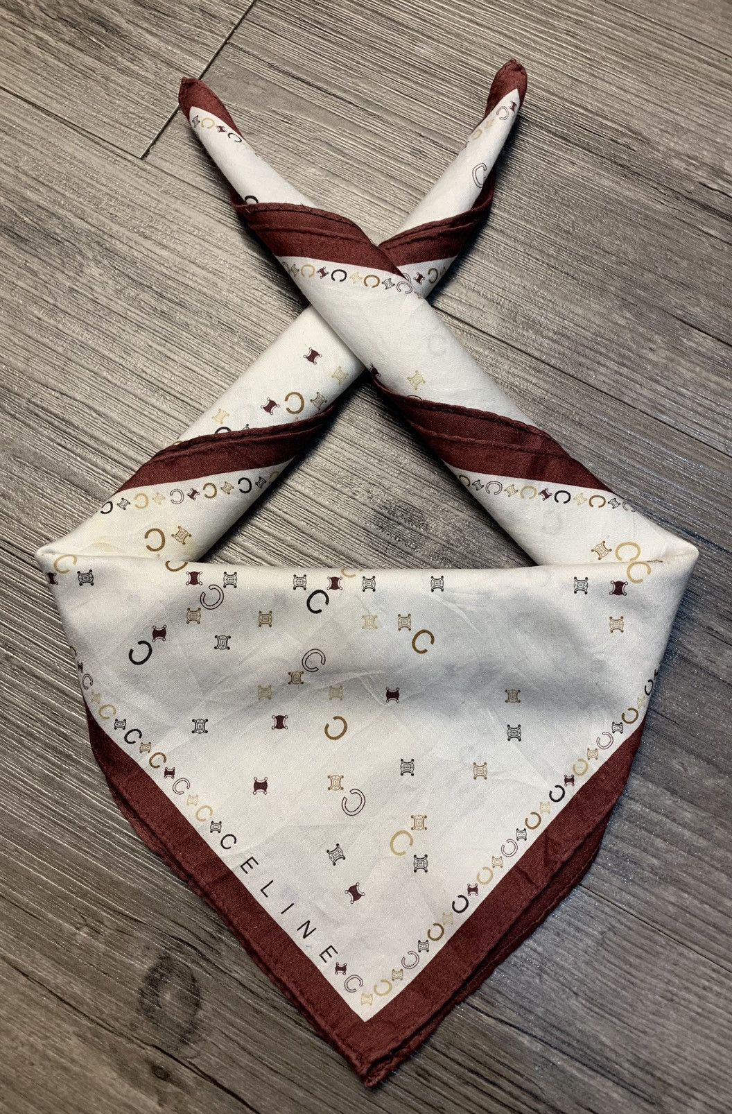 Designer Celine Handkerchief Pocketsquares Size ONE SIZE - 1 Thumbnail