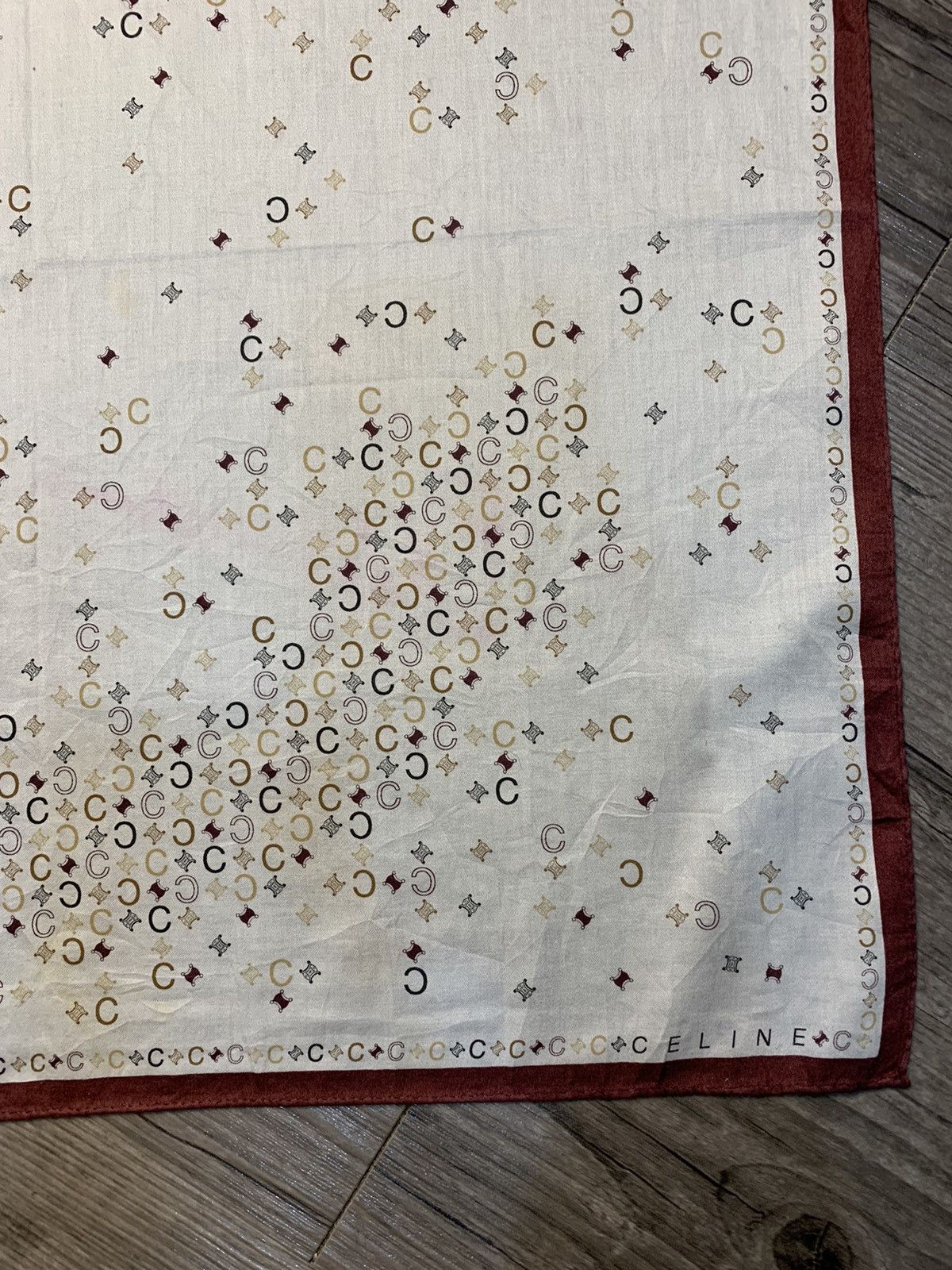 Designer Celine Handkerchief Pocketsquares Size ONE SIZE - 3 Thumbnail
