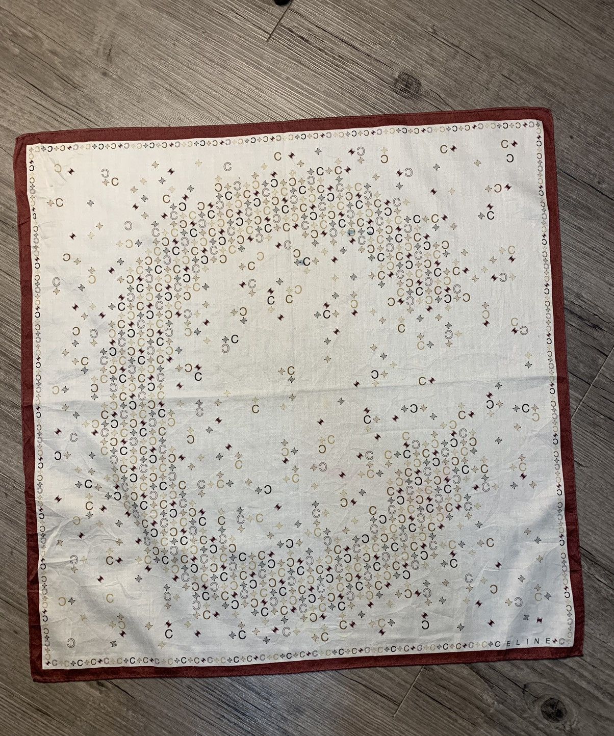 Designer Celine Handkerchief Pocketsquares Size ONE SIZE - 2 Thumbnail