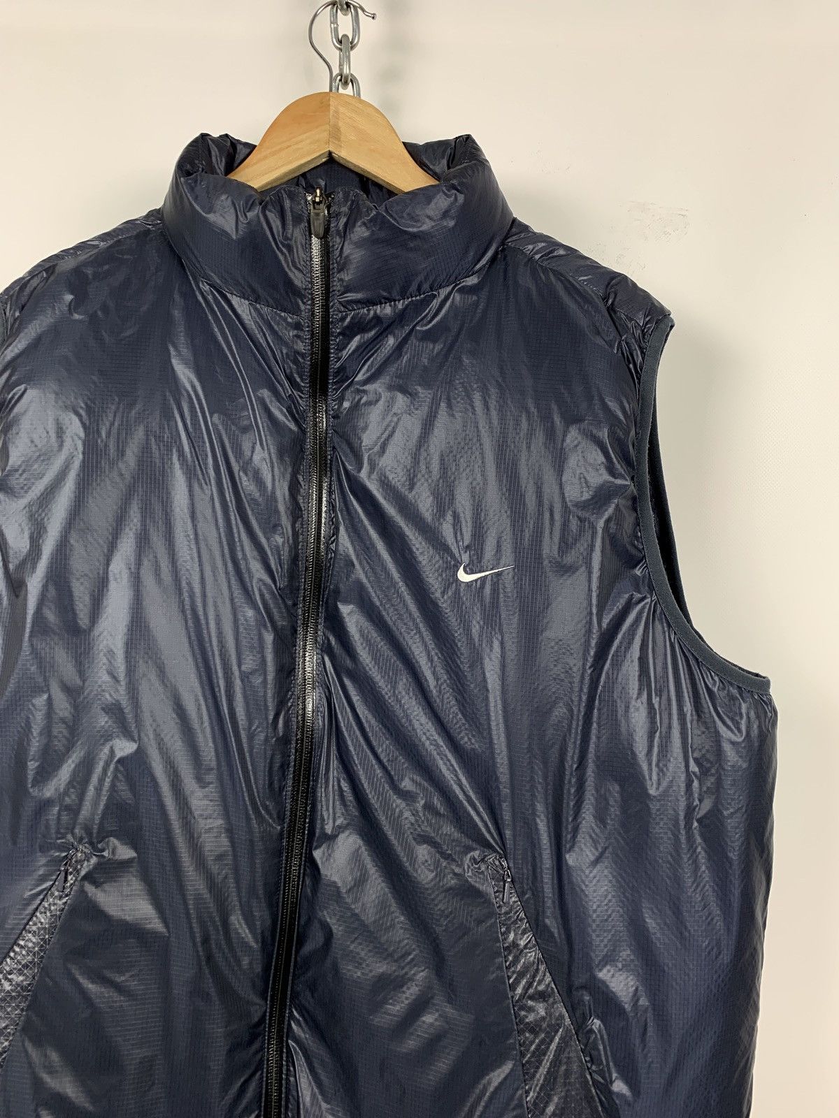 Nike 00s Vintage Nike Down Puffer Vest Size US L / EU 52-54 / 3 - 7 Thumbnail