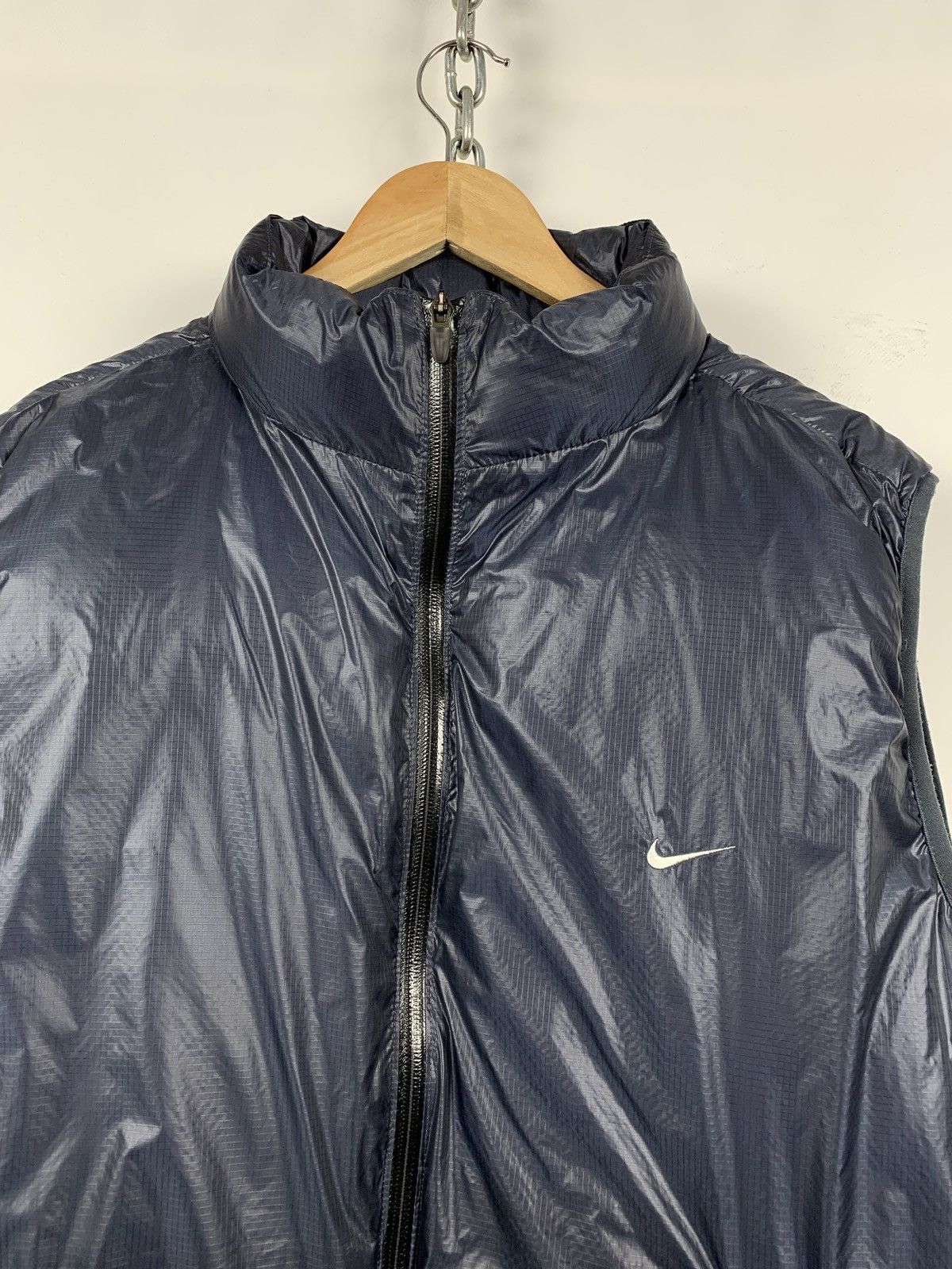 Nike 00s Vintage Nike Down Puffer Vest Size US L / EU 52-54 / 3 - 9 Thumbnail