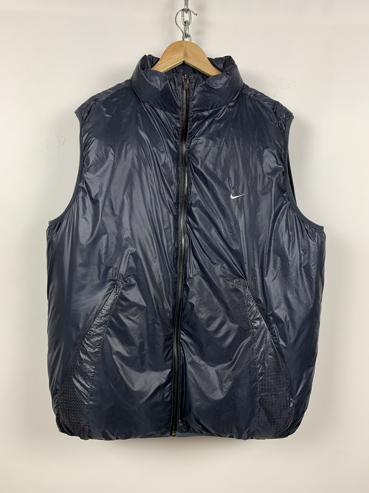 Nike 00s Vintage Nike Down Puffer Vest Size US L / EU 52-54 / 3 - 5 Thumbnail