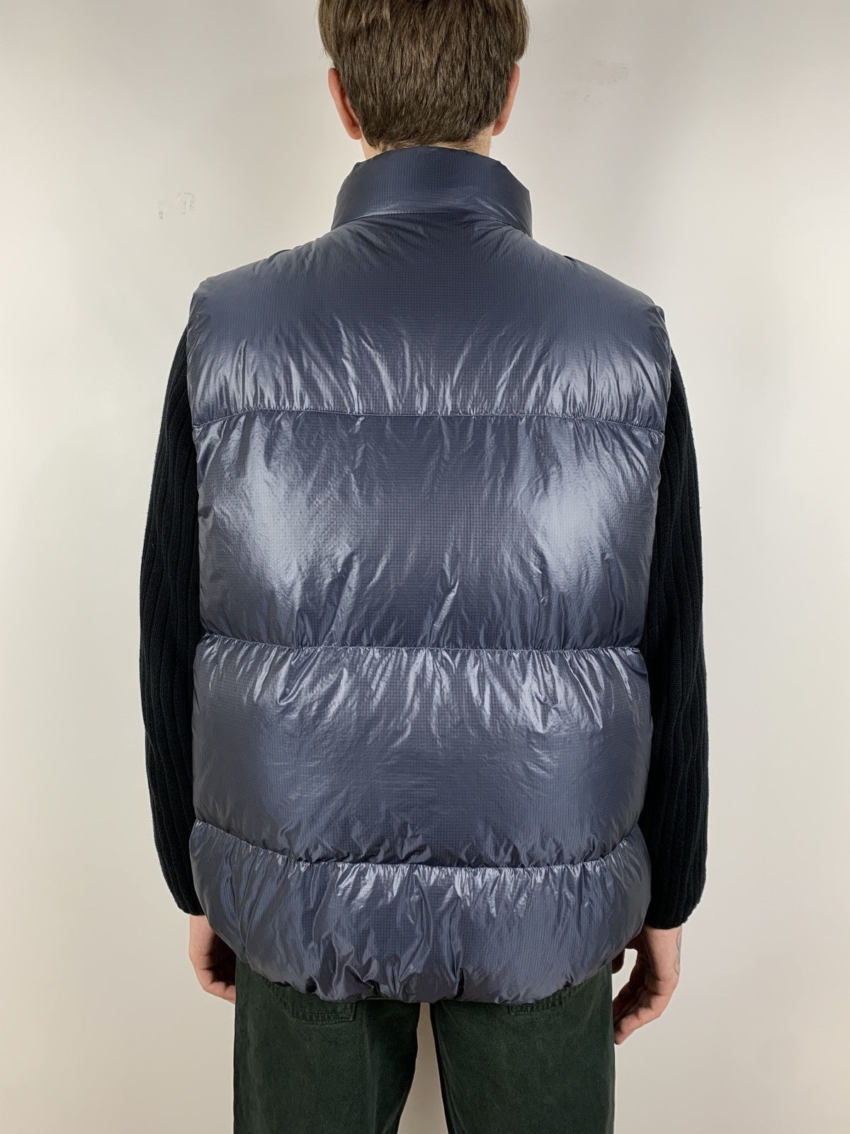 Nike 00s Vintage Nike Down Puffer Vest Size US L / EU 52-54 / 3 - 4 Thumbnail