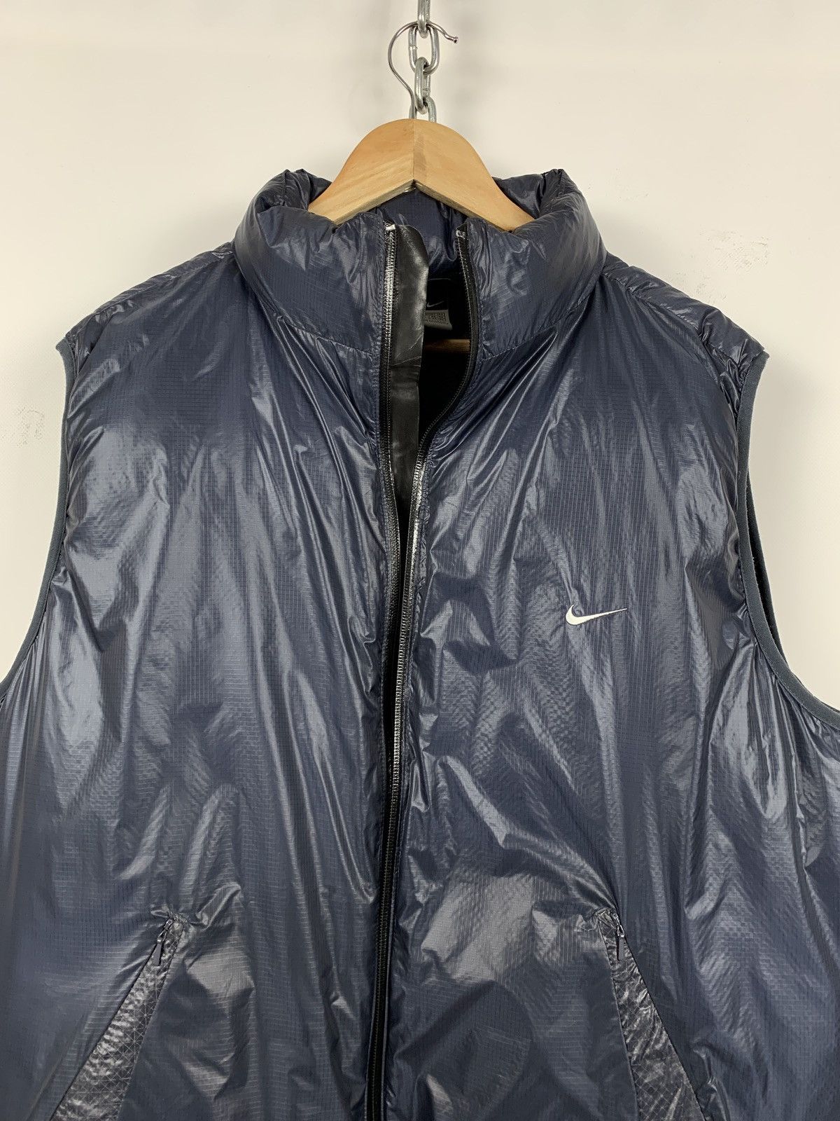 Nike 00s Vintage Nike Down Puffer Vest Size US L / EU 52-54 / 3 - 14 Thumbnail