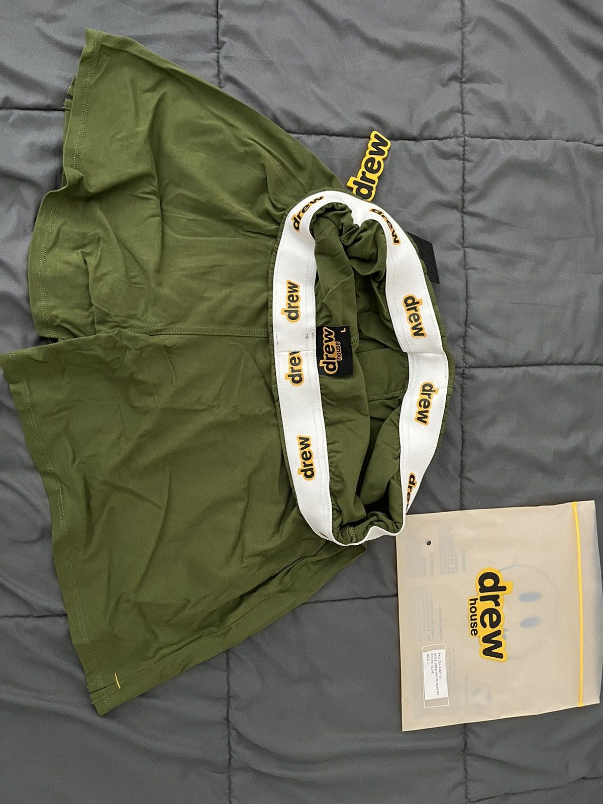 Drew House × Justin Bieber Drew House Boxers - Olive - L Size US 34 / EU 50 - 4 Thumbnail