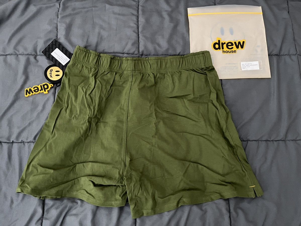Drew House × Justin Bieber Drew House Boxers - Olive - L Size US 34 / EU 50 - 3 Thumbnail